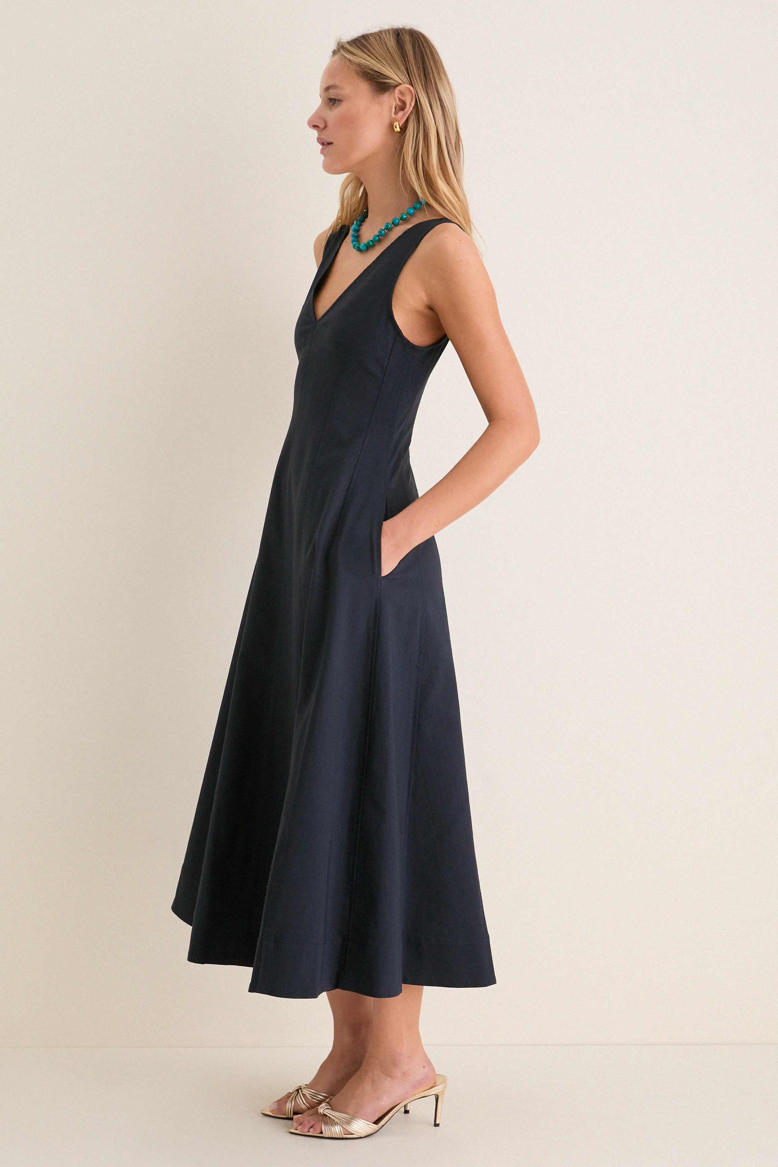 Night Blue Clara Dress sold by Tuckernuck product image thumbnail 3