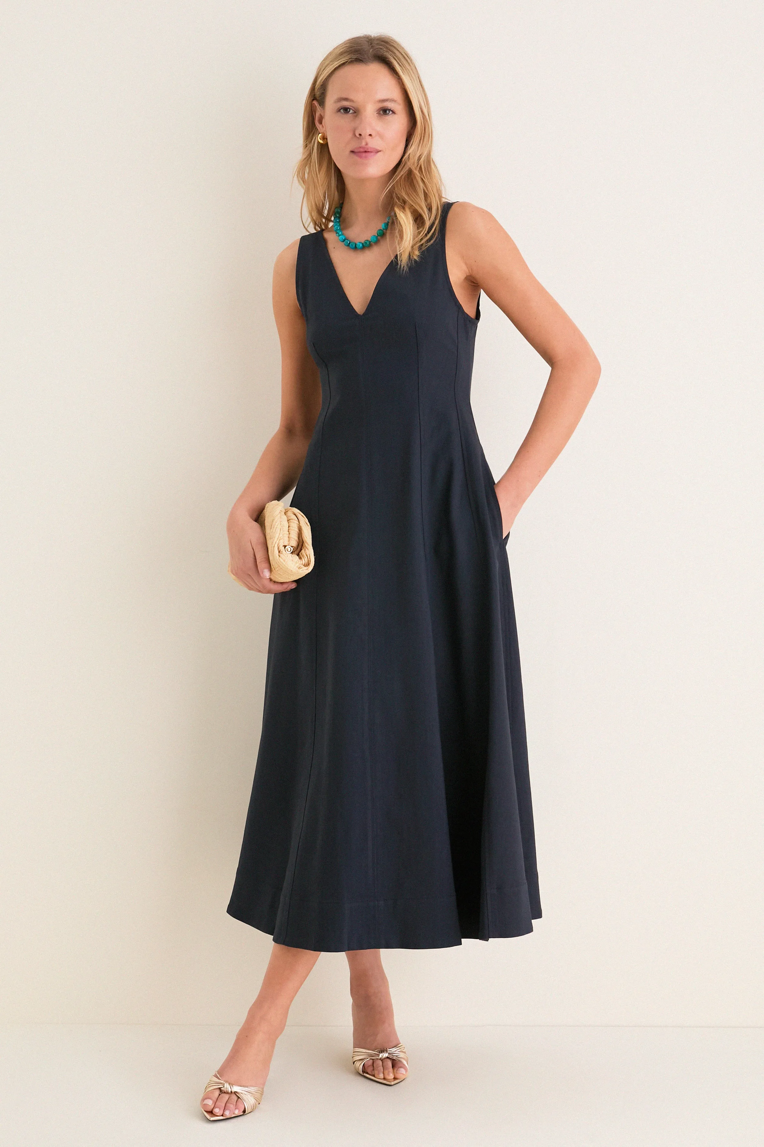 Night Blue Clara Dress sold by Tuckernuck product image thumbnail 2