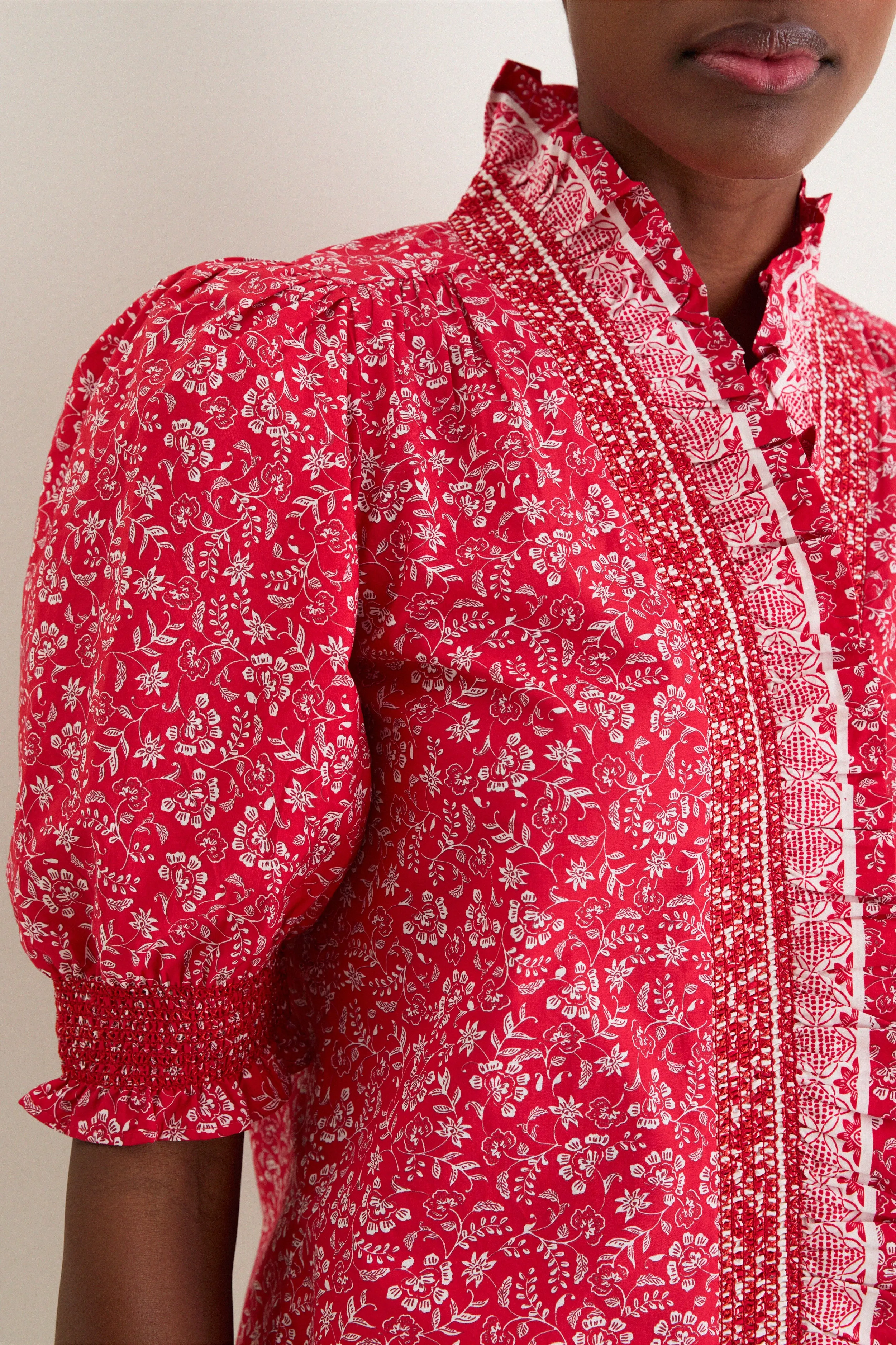 Rosemary Dreamscape Print Zuri Top sold by Tuckernuck product image thumbnail 5