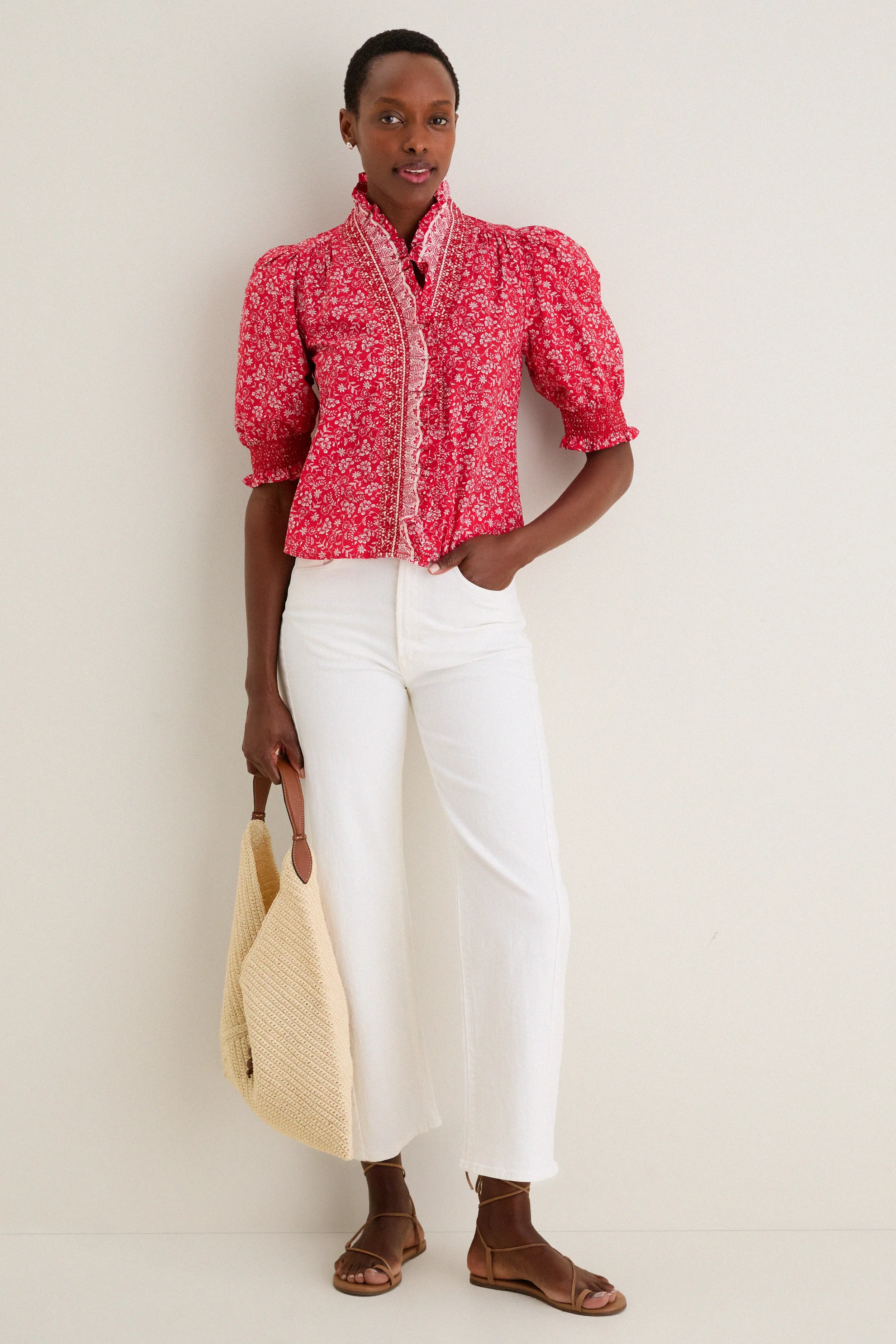 Rosemary Dreamscape Print Zuri Top sold by Tuckernuck product image thumbnail 2