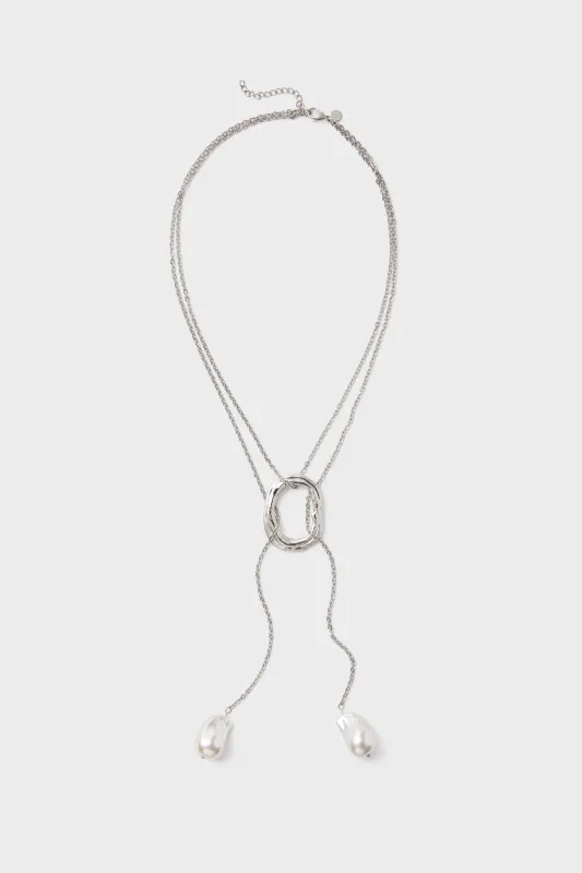 Silver Solar Necklace sold by Tuckernuck