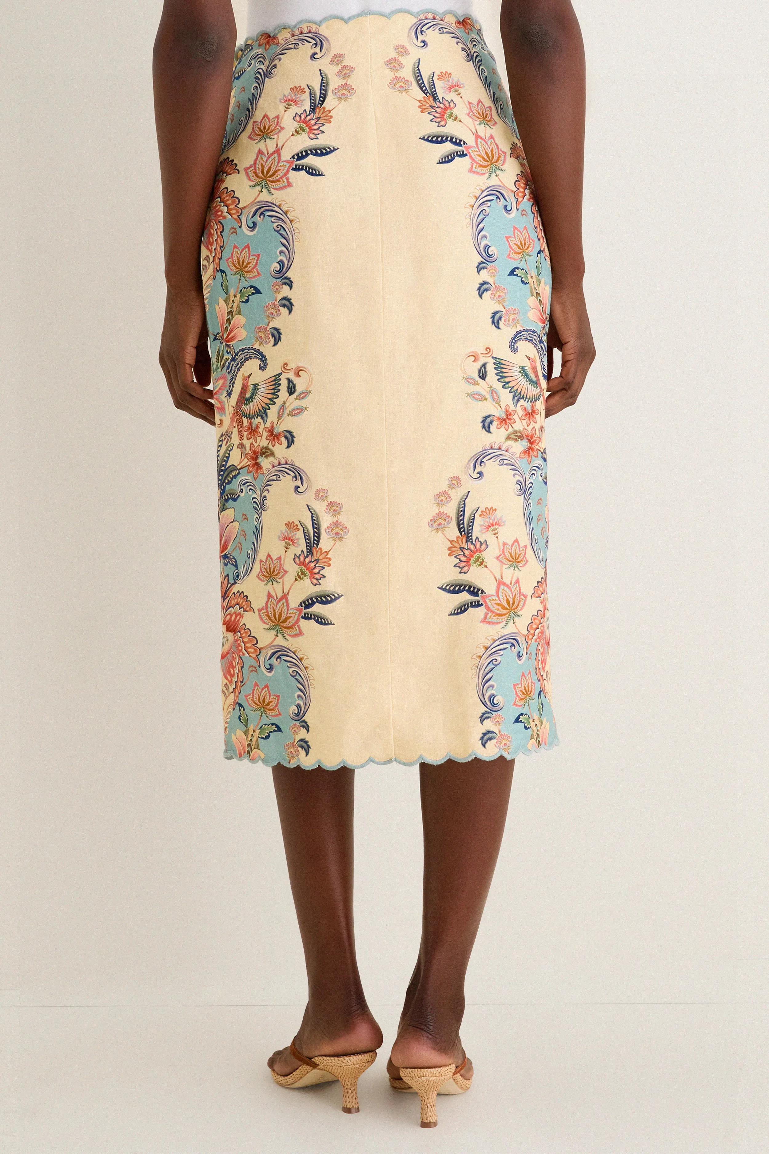 Boho Beauty Butter Midi Skirt sold by Tuckernuck product image thumbnail 4