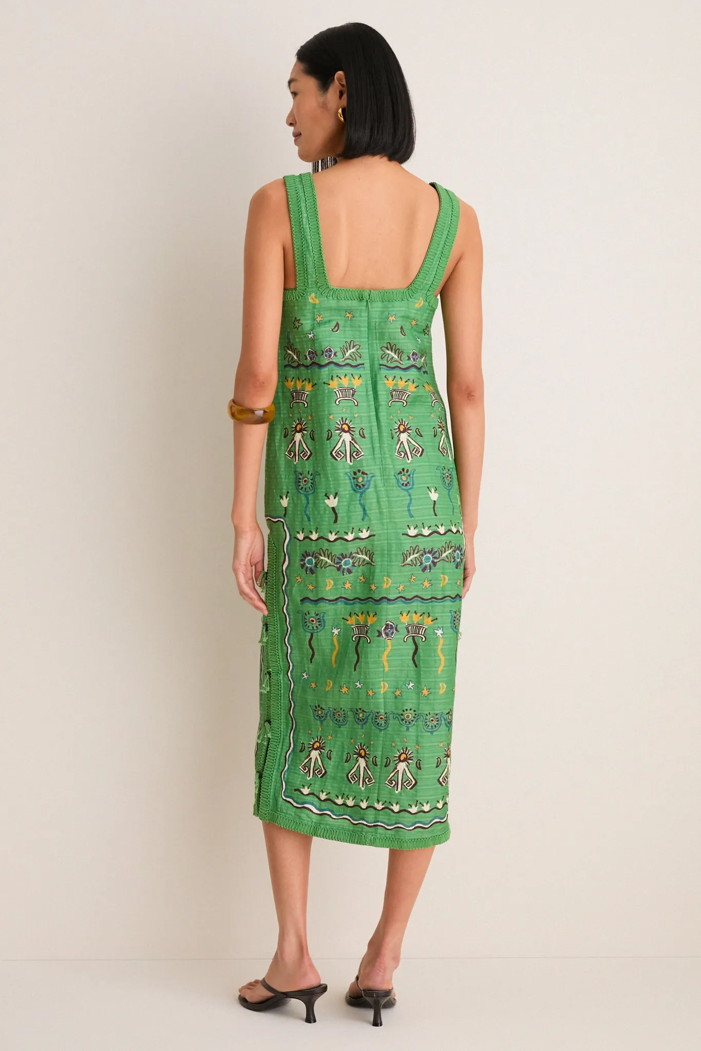 Multi Sun Dancer Midi Dress sold by Tuckernuck product image thumbnail 4