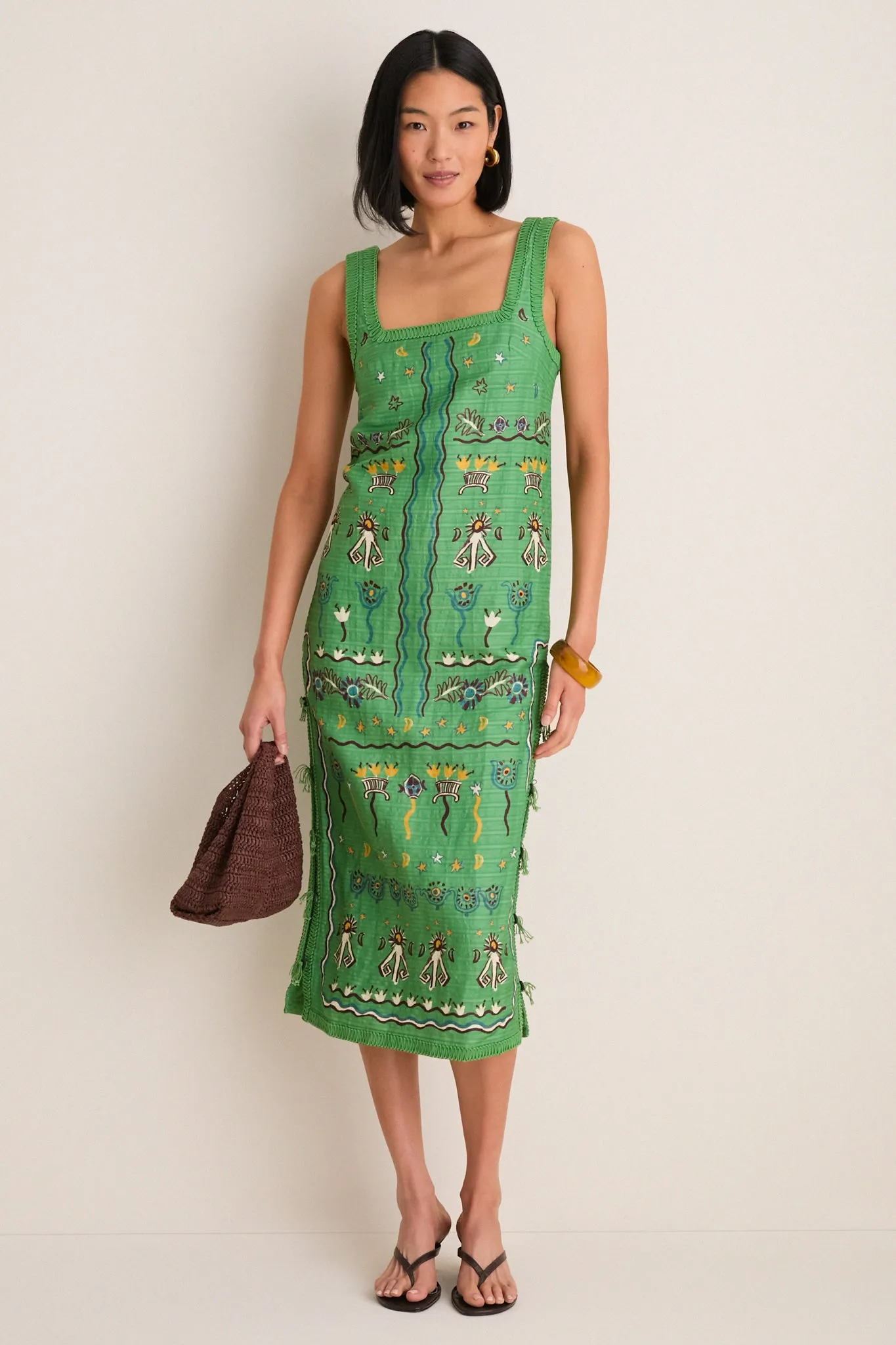 Multi Sun Dancer Midi Dress sold by Tuckernuck product image thumbnail 2
