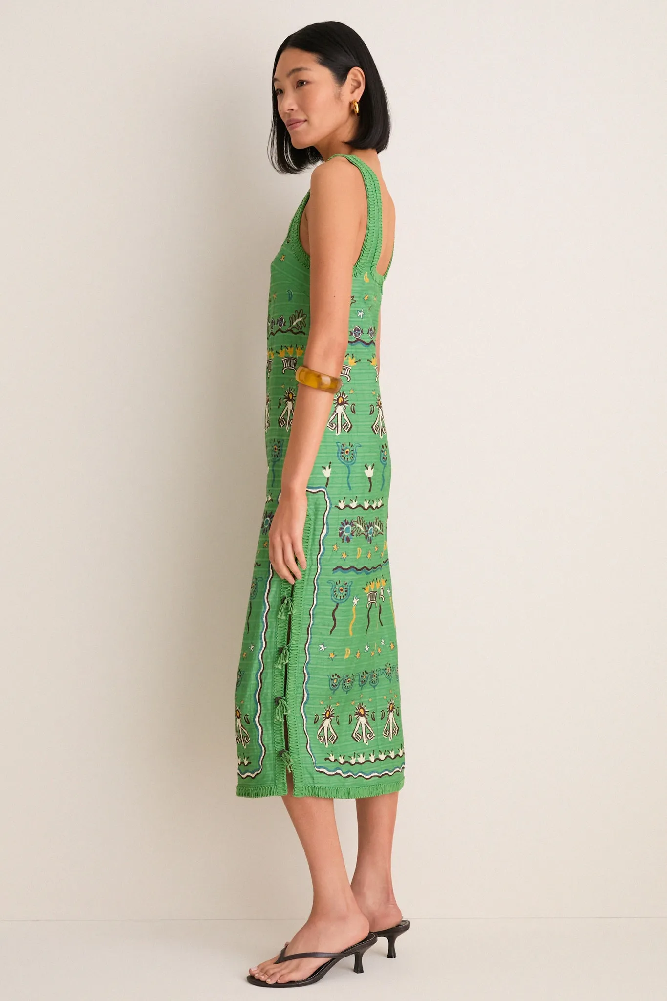 Multi Sun Dancer Midi Dress sold by Tuckernuck product image thumbnail 3