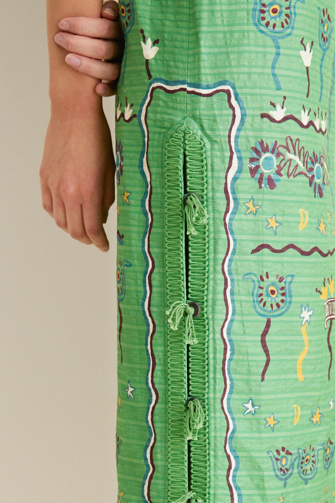 Multi Sun Dancer Midi Dress sold by Tuckernuck product image thumbnail 5