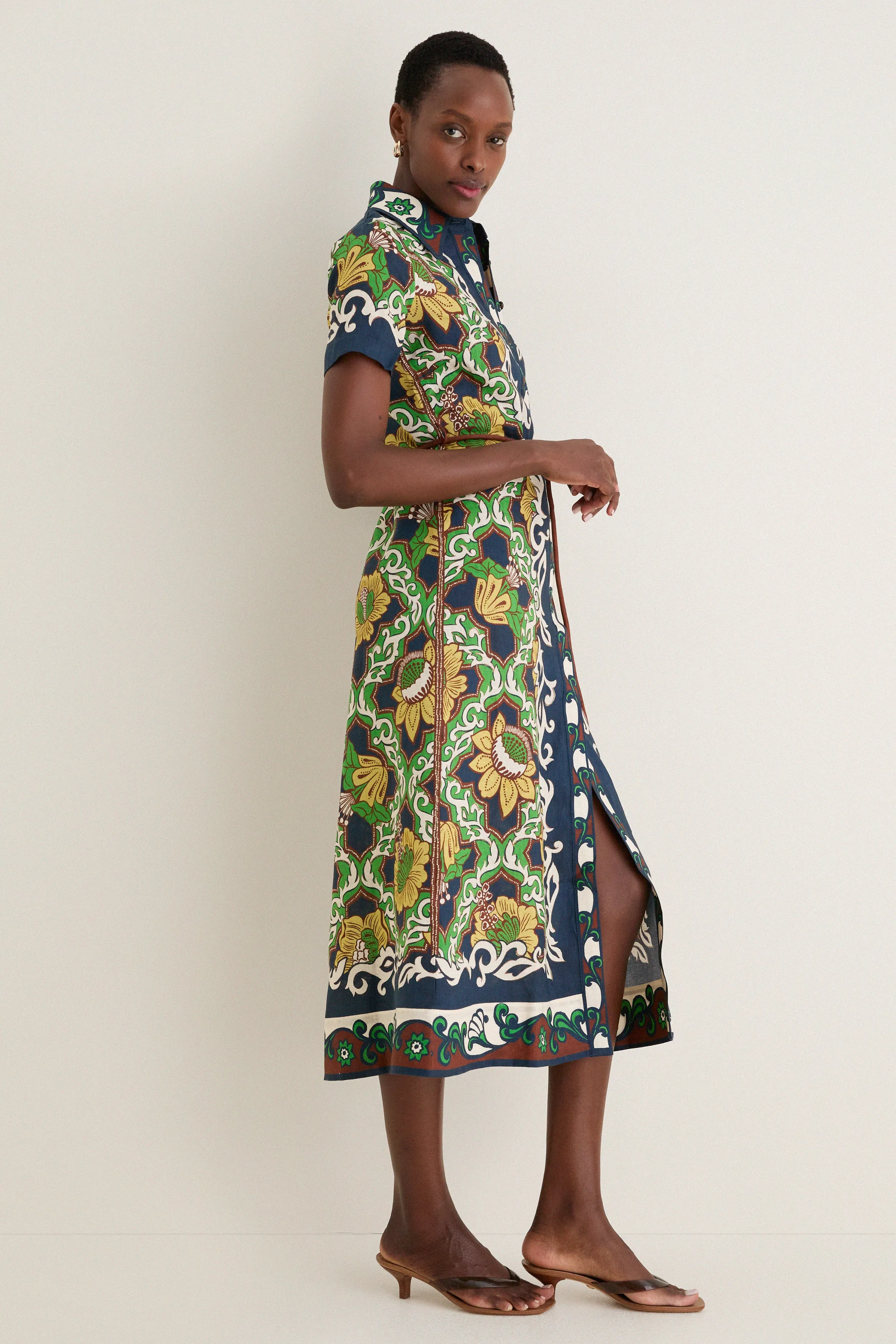 Multi Liana Shirtdress sold by Tuckernuck product image thumbnail 2