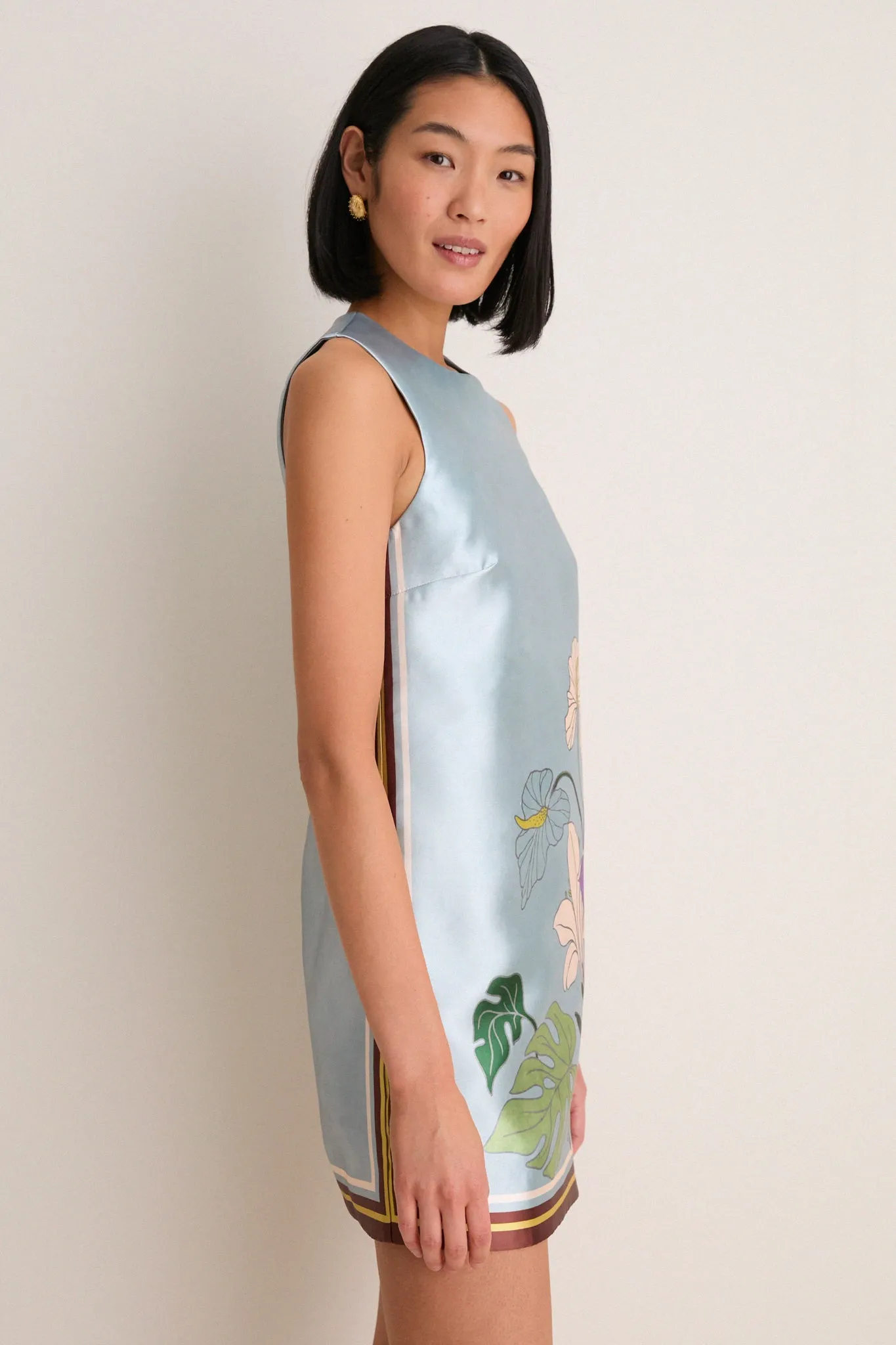 Ice Blue Alfie Mini Dress sold by Tuckernuck product image thumbnail 3