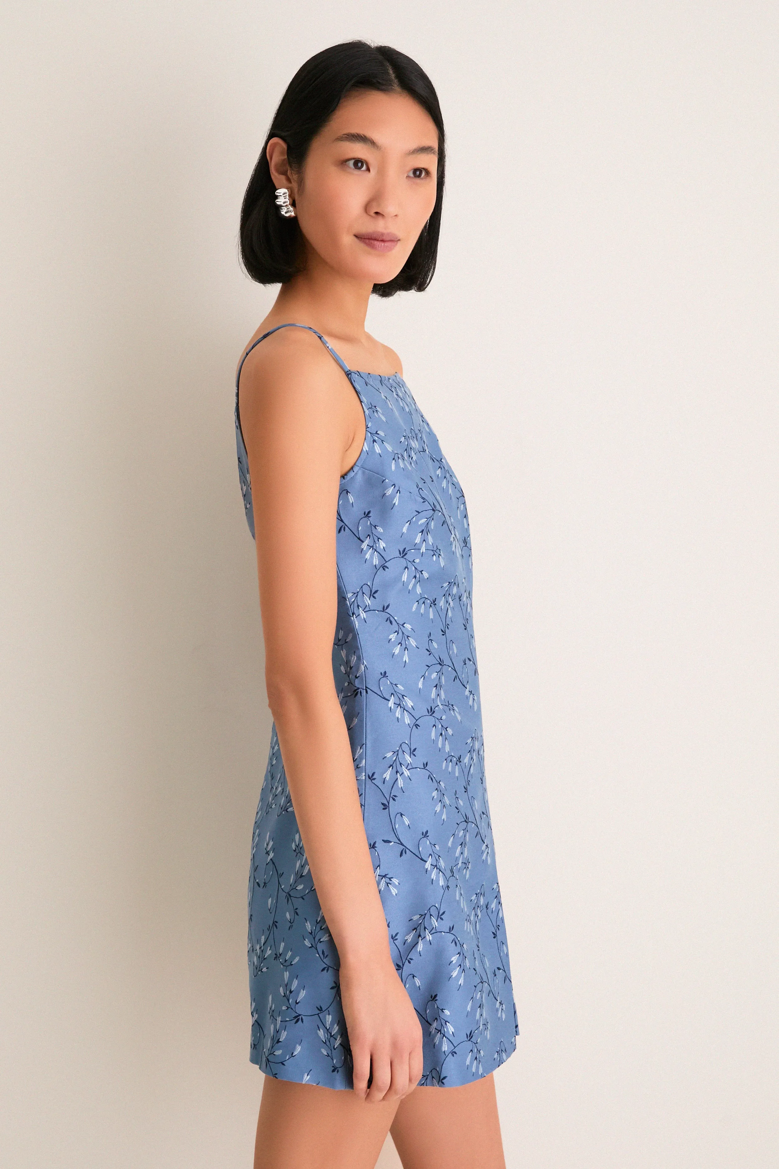 Dancing Willow Blue Fae Mini Dress sold by Tuckernuck product image thumbnail 4