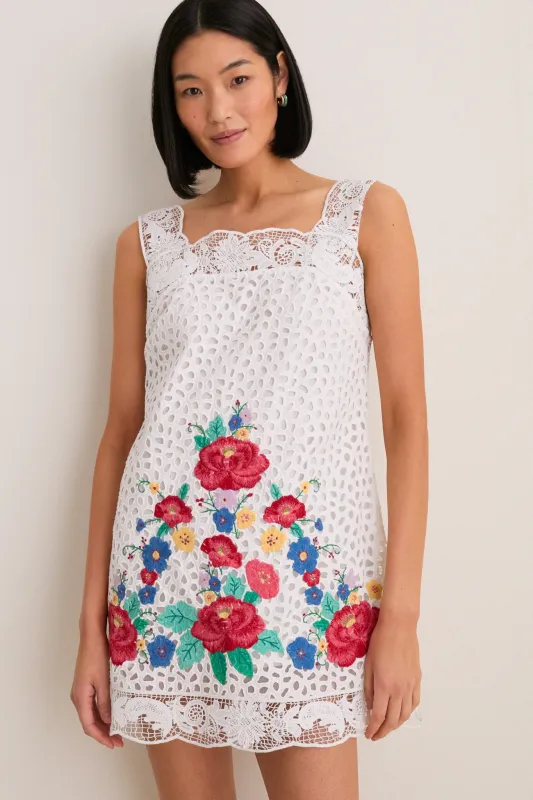 Multi Astrid Embroidery Tank Dress sold by Tuckernuck