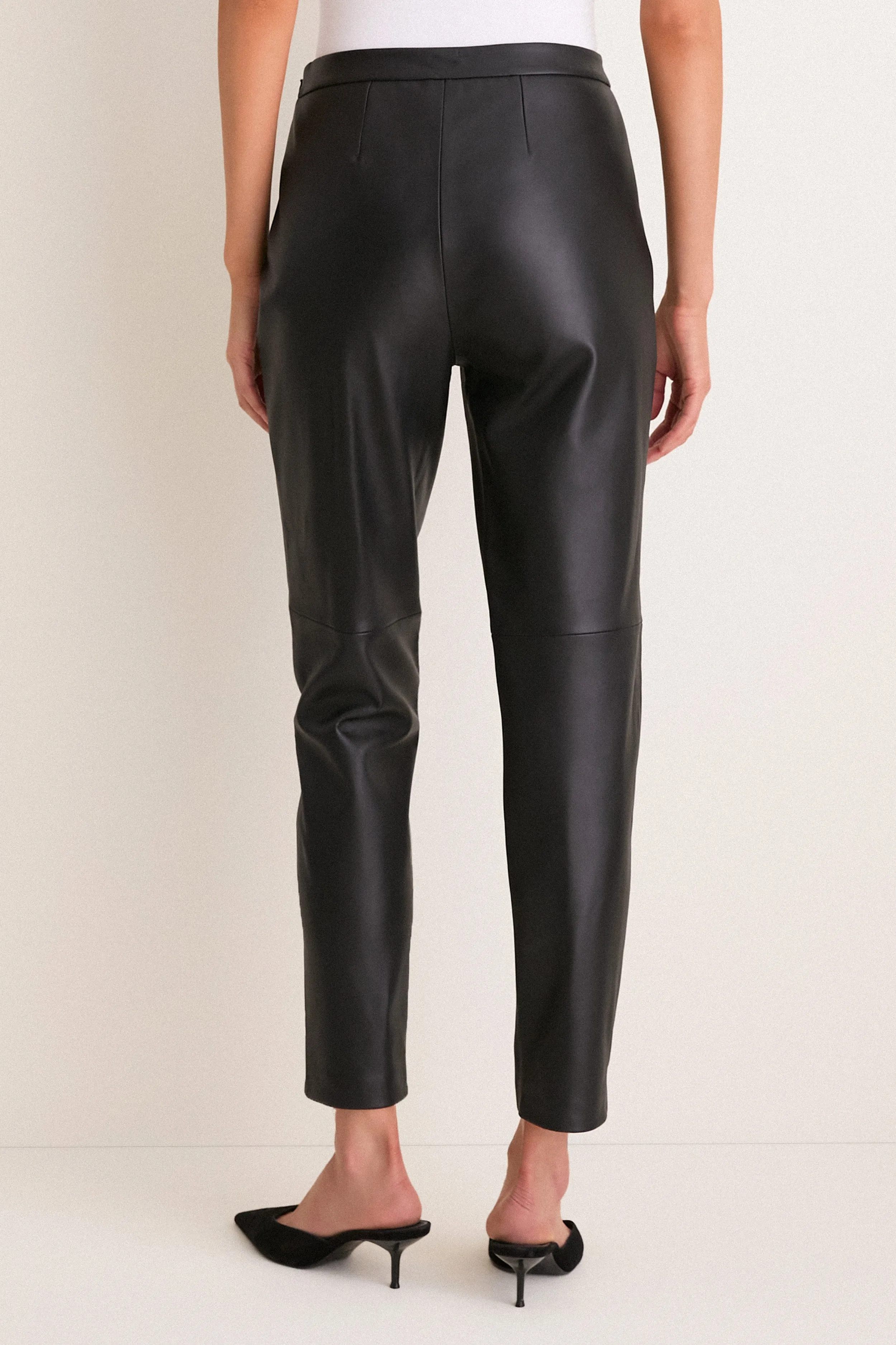 Black Leather Preston Pant sold by Tuckernuck product image thumbnail 4