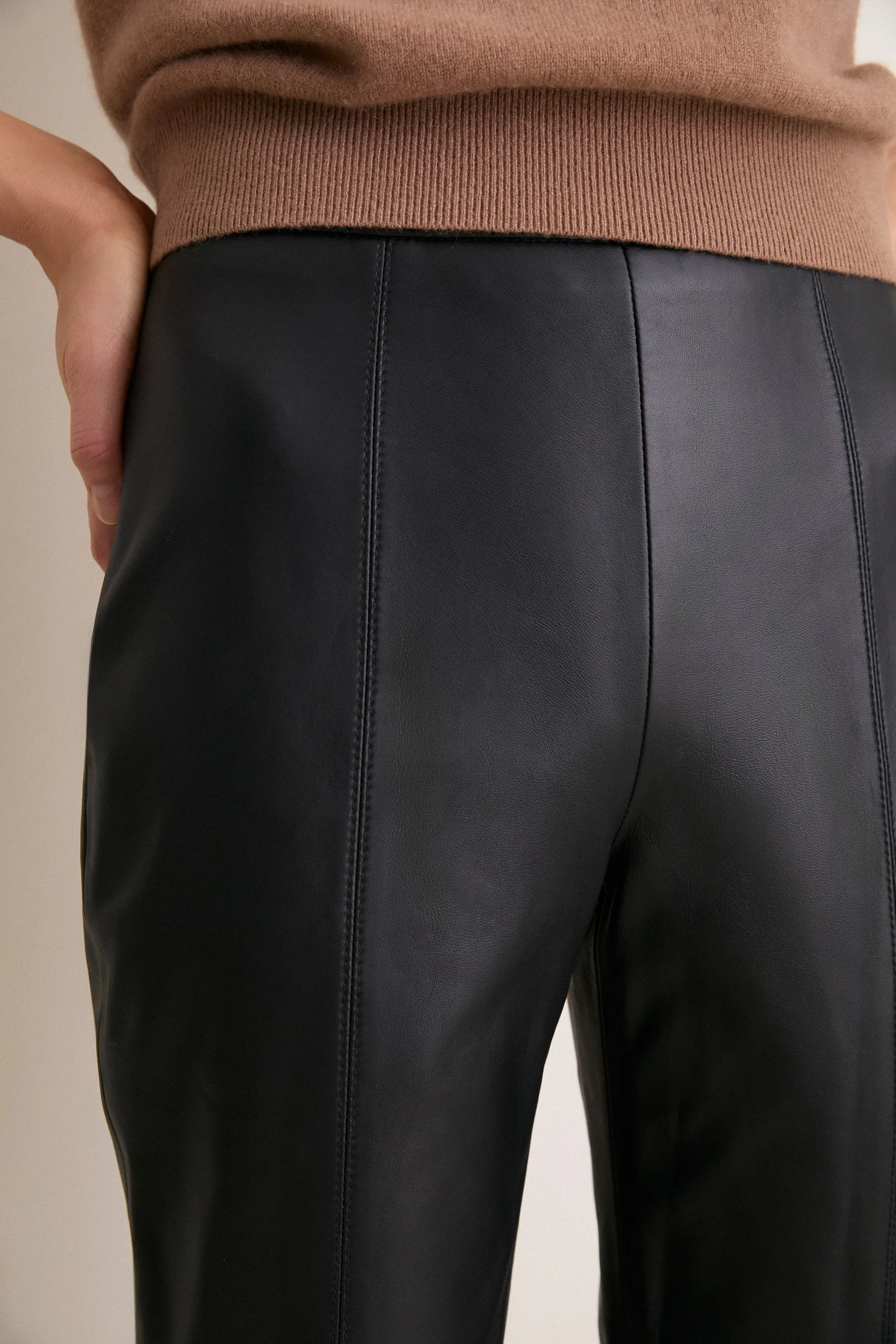 Black Leather Preston Pant sold by Tuckernuck product image thumbnail 5