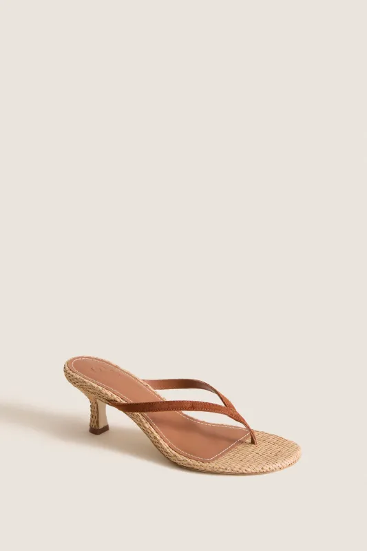 Tabac Freja Thong Kitten Heel made by STAUD