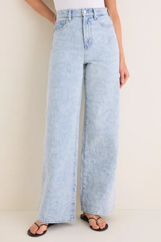 Sun Spark Taylor High Rise Wide Leg made by Tuckernuck