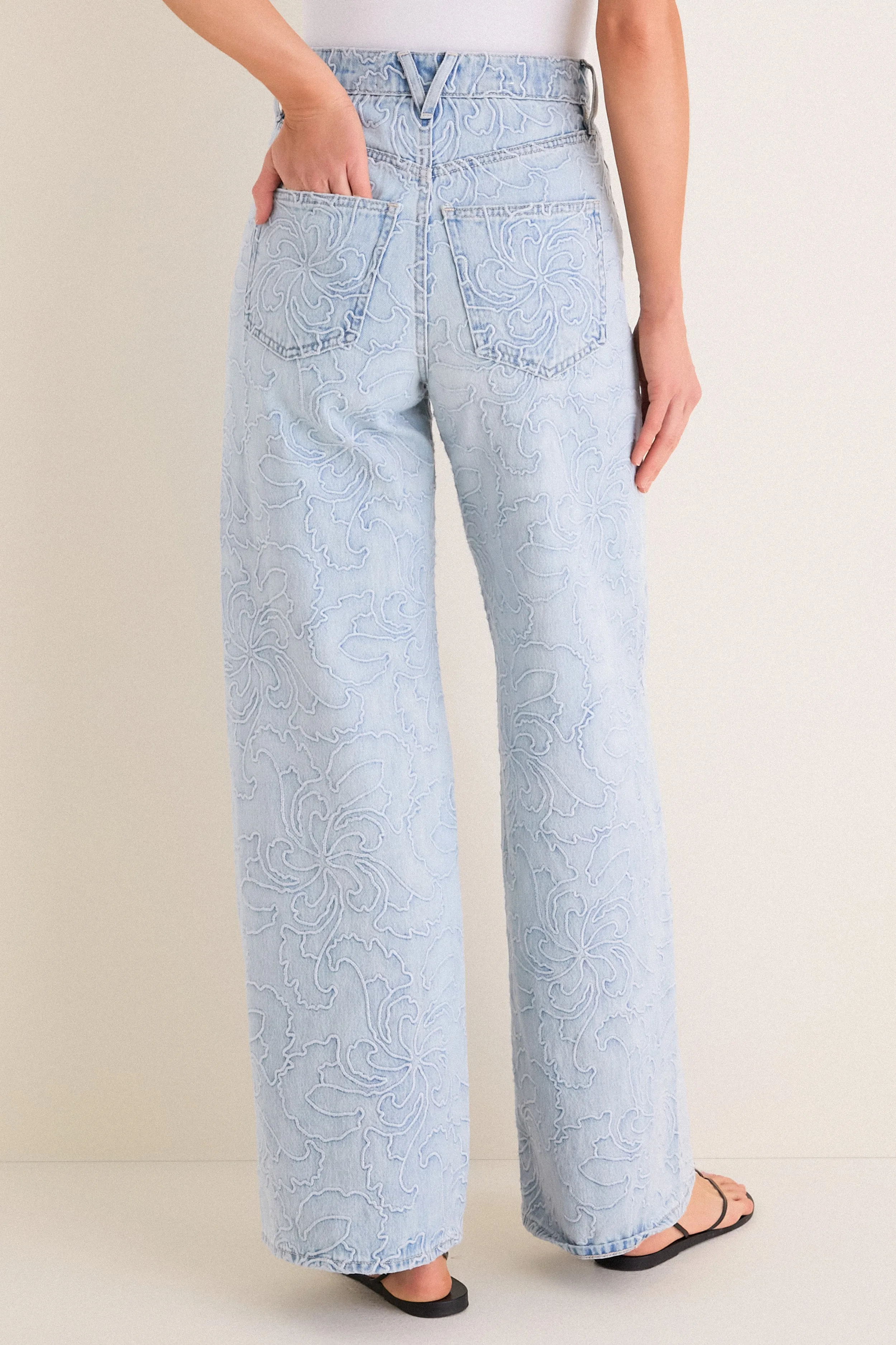 Sun Spark Taylor High Rise Wide Leg sold by Tuckernuck product image thumbnail 4