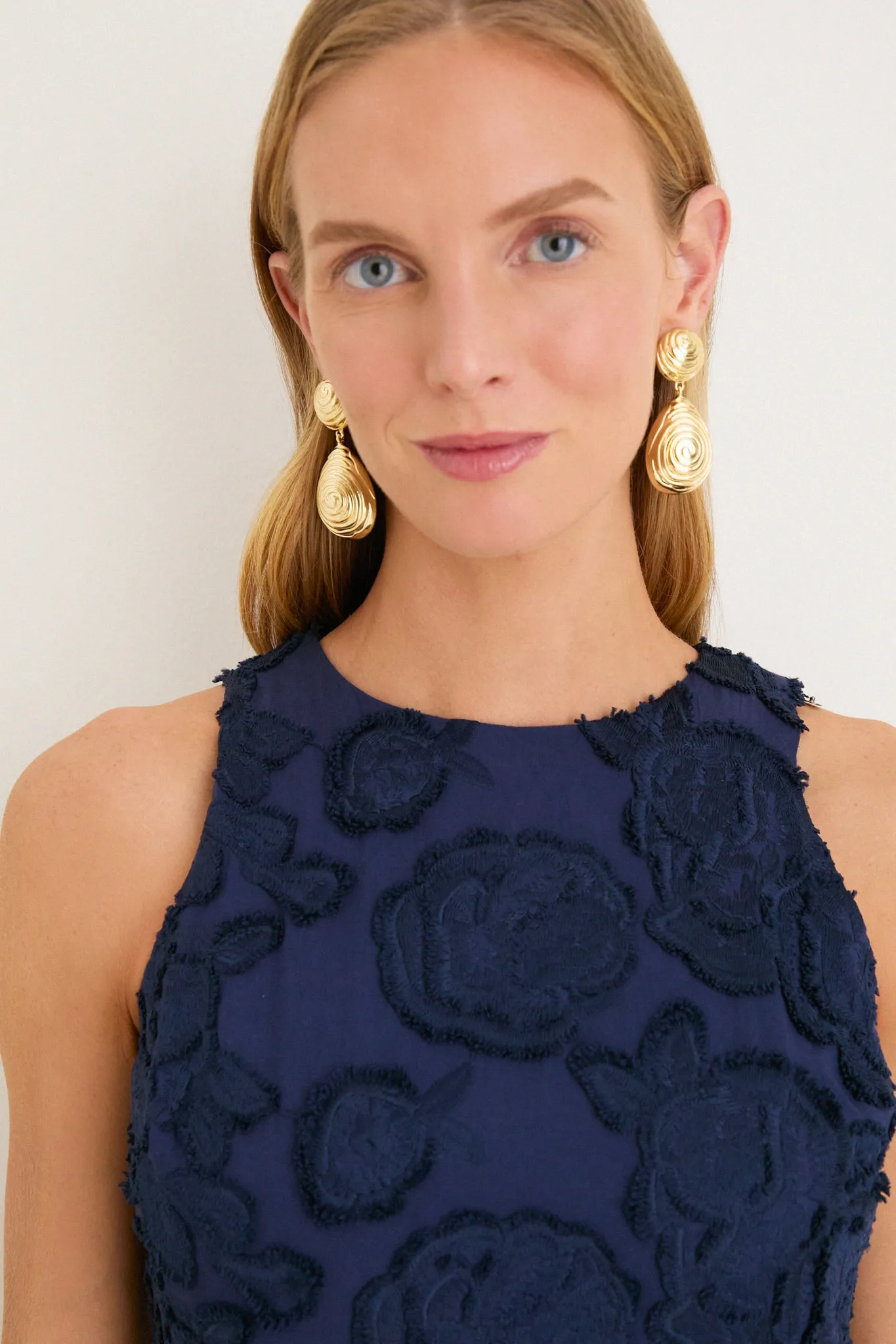 Navy Textured Rose Floral Melina Maxi Dress sold by Tuckernuck product image thumbnail 2