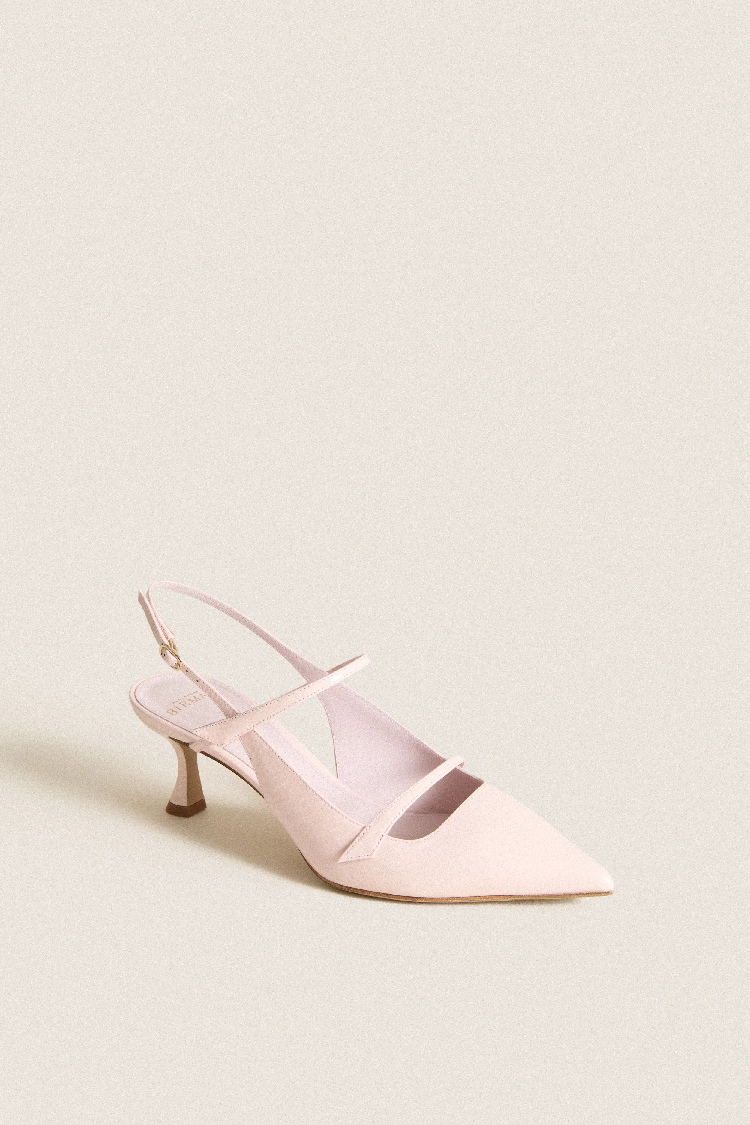Frost Pink Tita 60 Slingback Heels sold by Tuckernuck