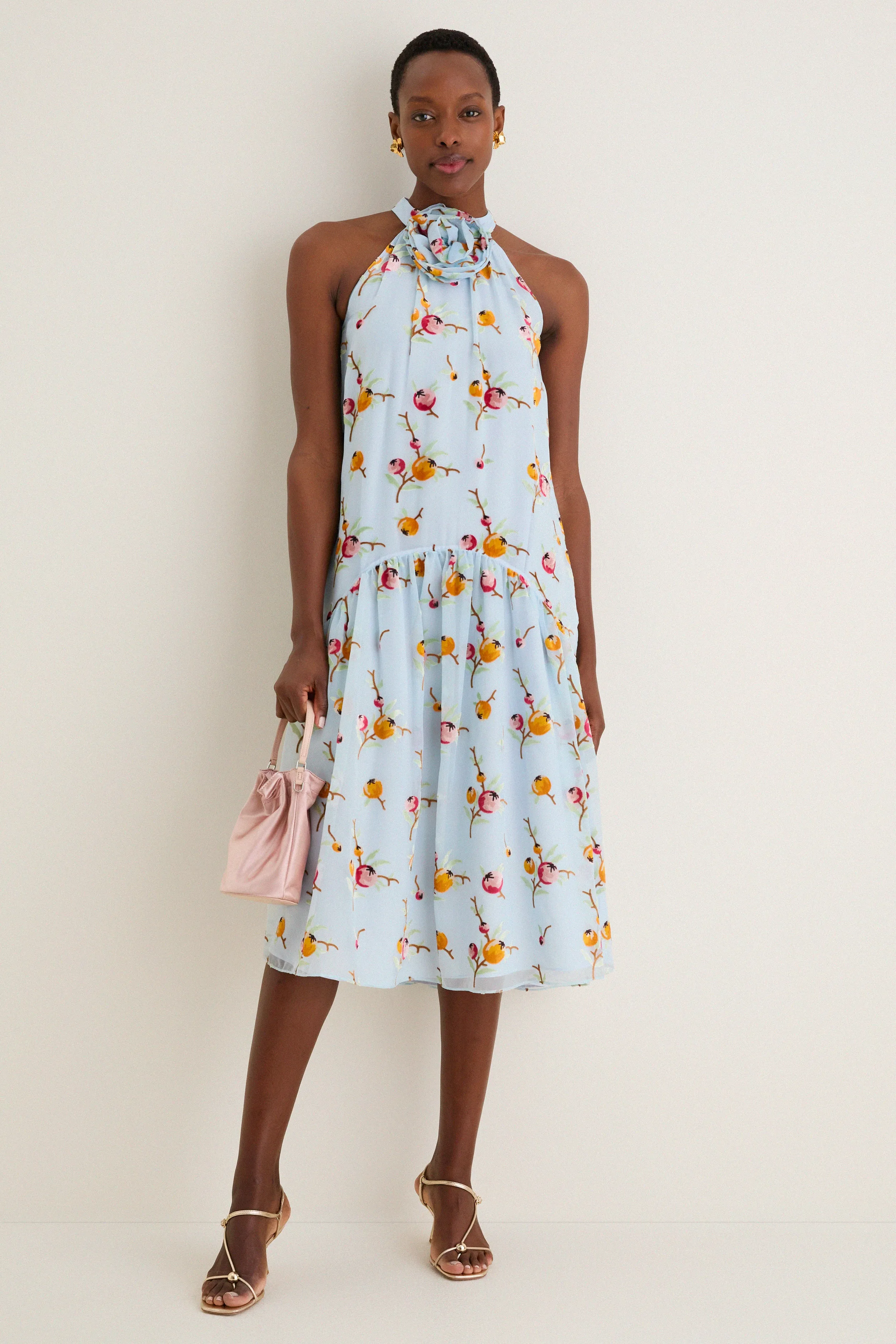 Blue Freya Print Tank Dress sold by Tuckernuck