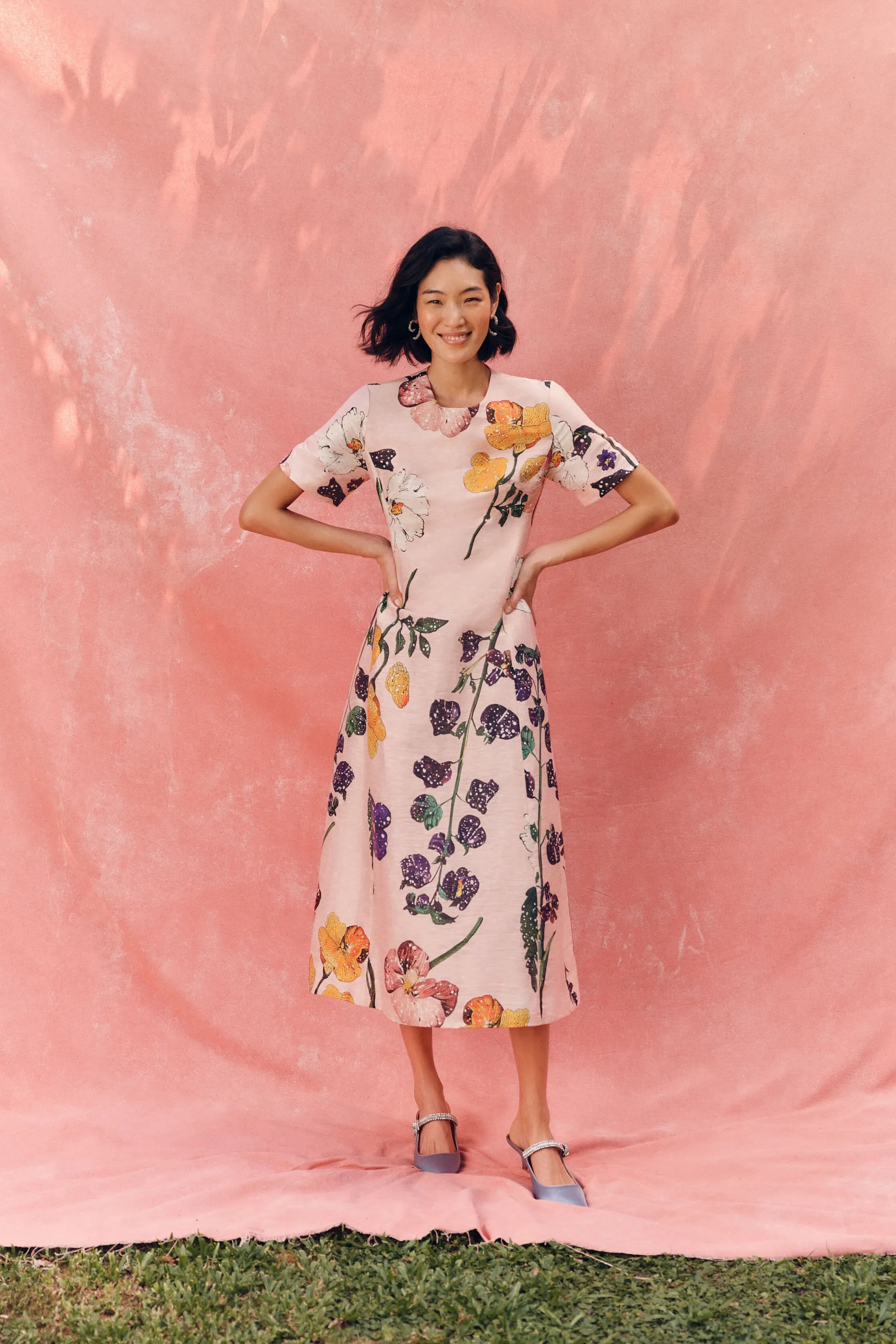 Wildbloom Caroline Midi Dress sold by Tuckernuck product image thumbnail 2