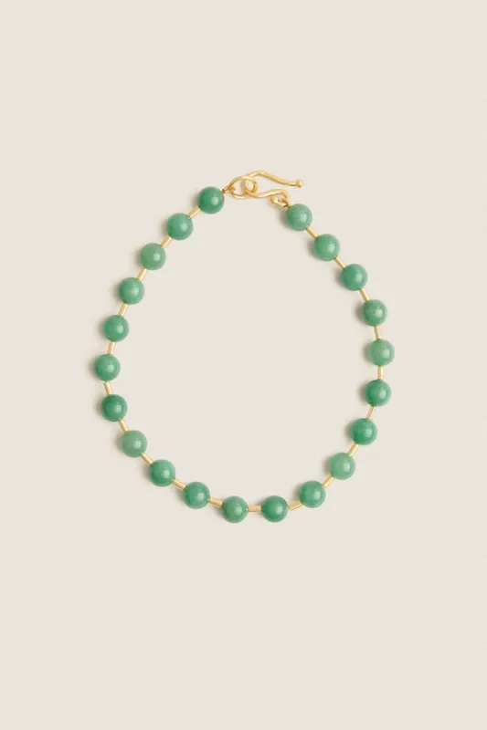 Green Jade Avignon Necklace sold by Tuckernuck