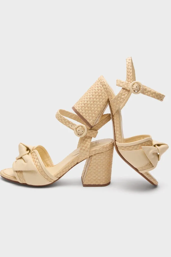Creamy Maxi Clarita Padded Raffia 75 Heels sold by Tuckernuck product image thumbnail 5