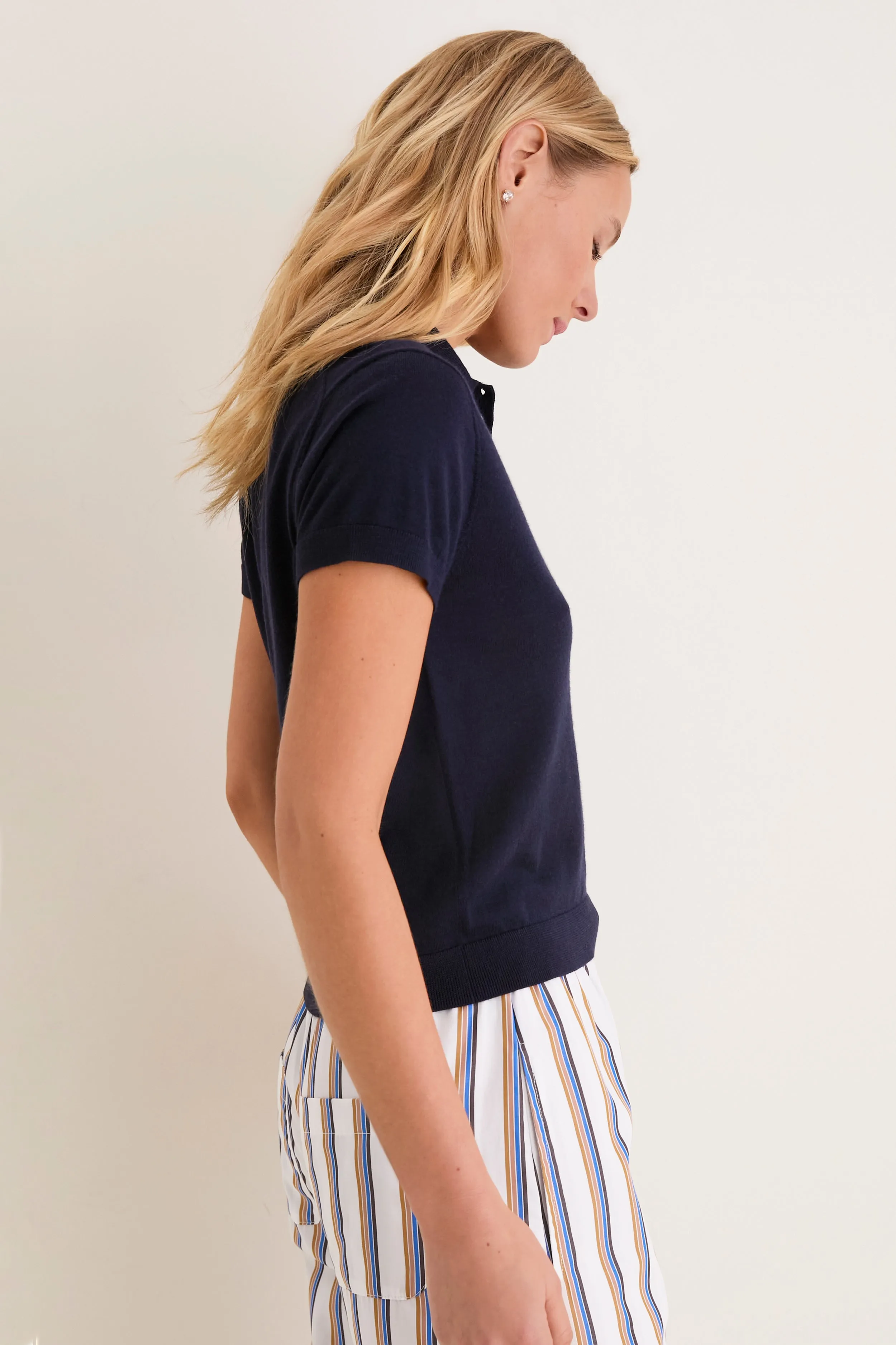 Midnight James Short Sleeve Polo sold by Tuckernuck product image thumbnail 3