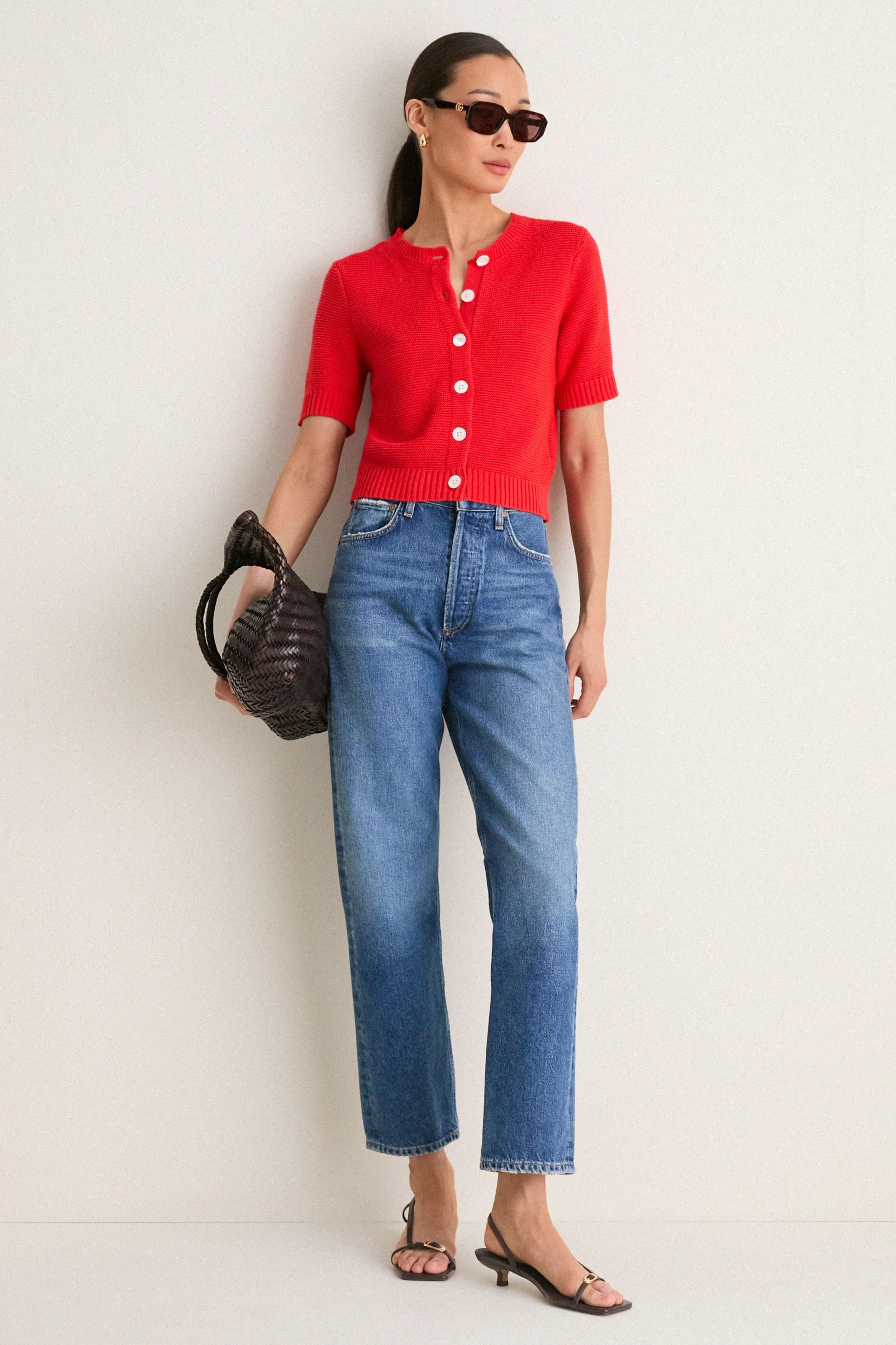 Tomato Elle Cardigan in Linen Cotton sold by Tuckernuck product image thumbnail 2