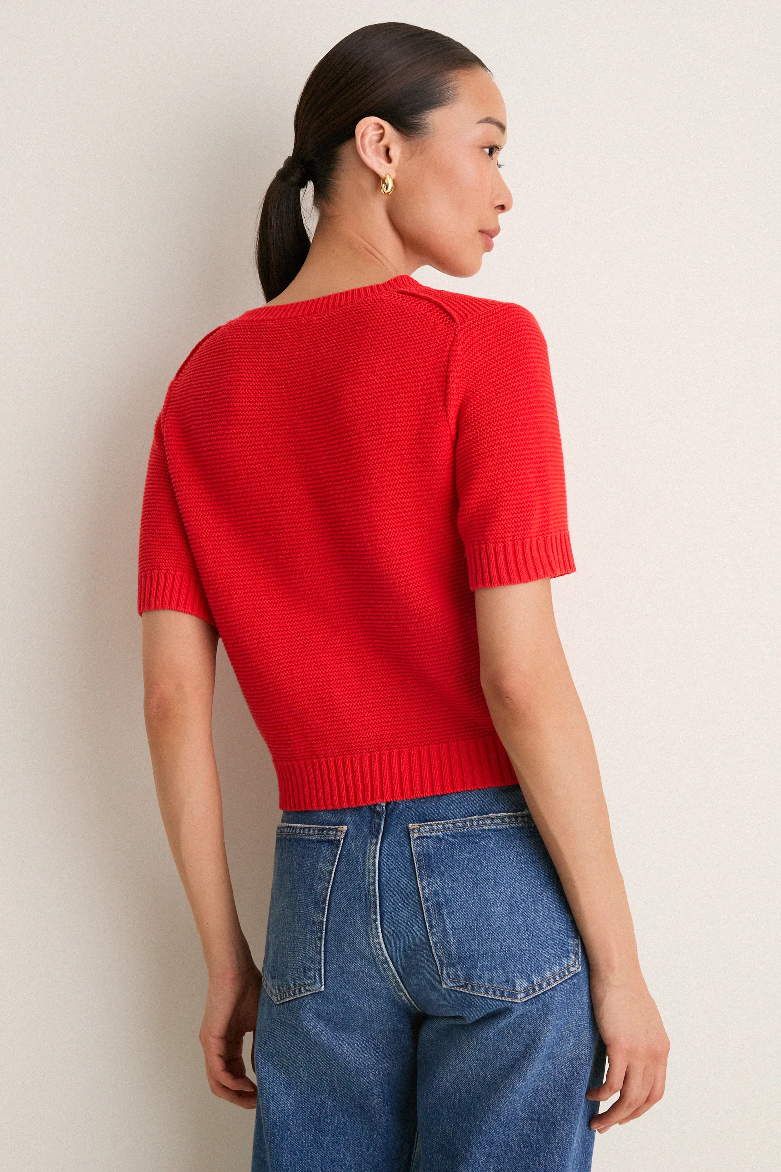 Tomato Elle Cardigan in Linen Cotton sold by Tuckernuck product image thumbnail 4