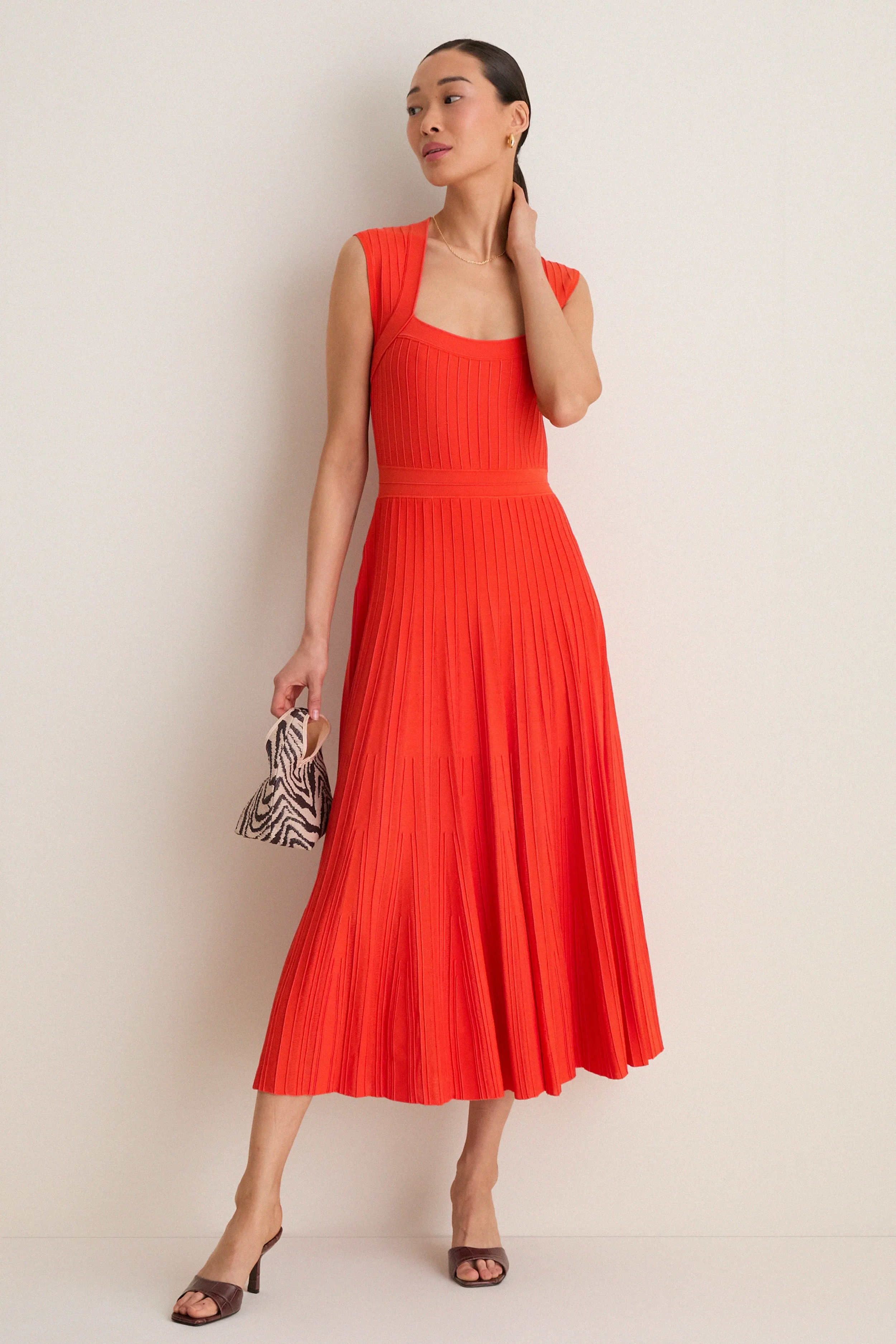 Lobster Ashland Knit Midi Dress sold by Tuckernuck product image thumbnail 2