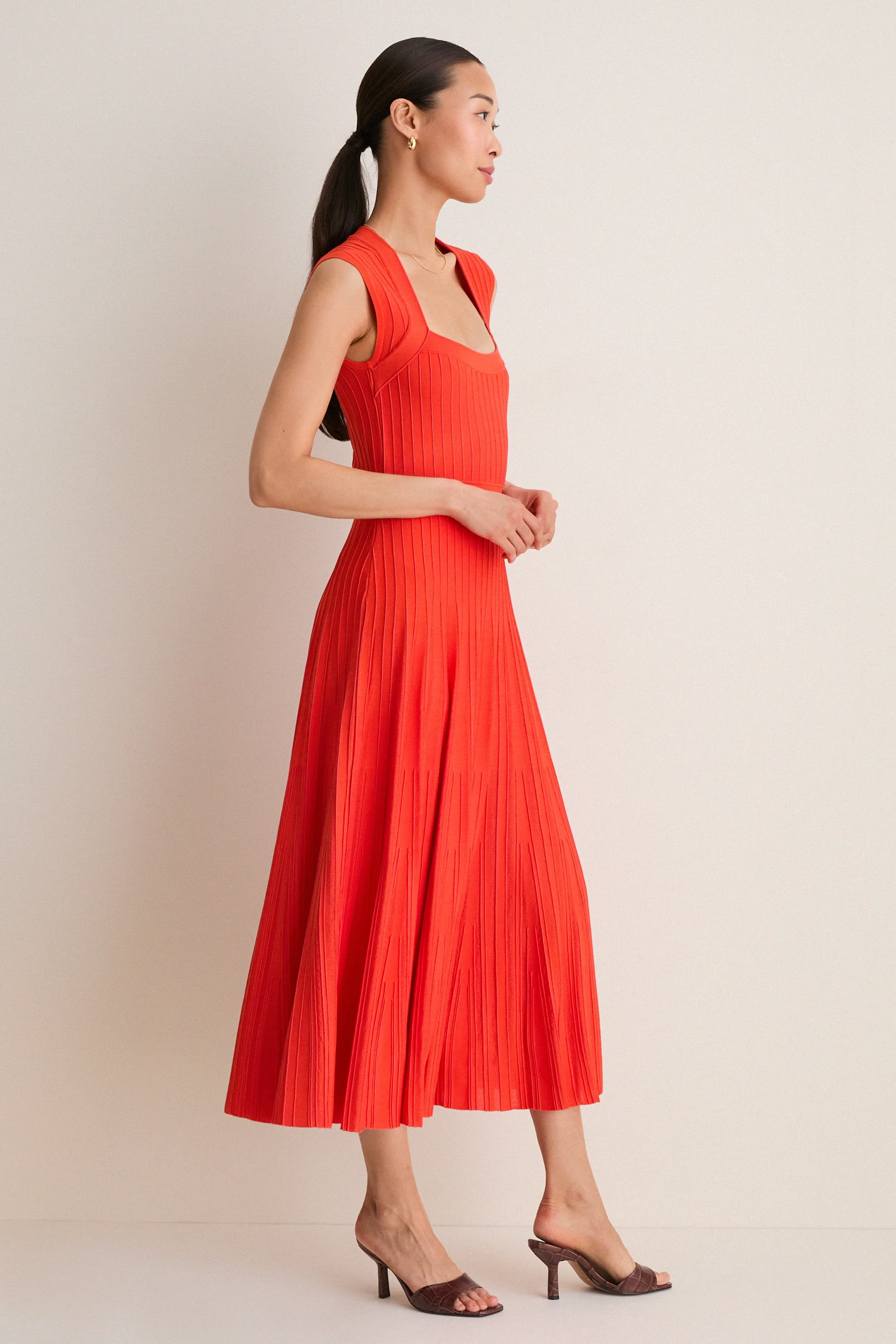 Lobster Ashland Knit Midi Dress sold by Tuckernuck product image thumbnail 3