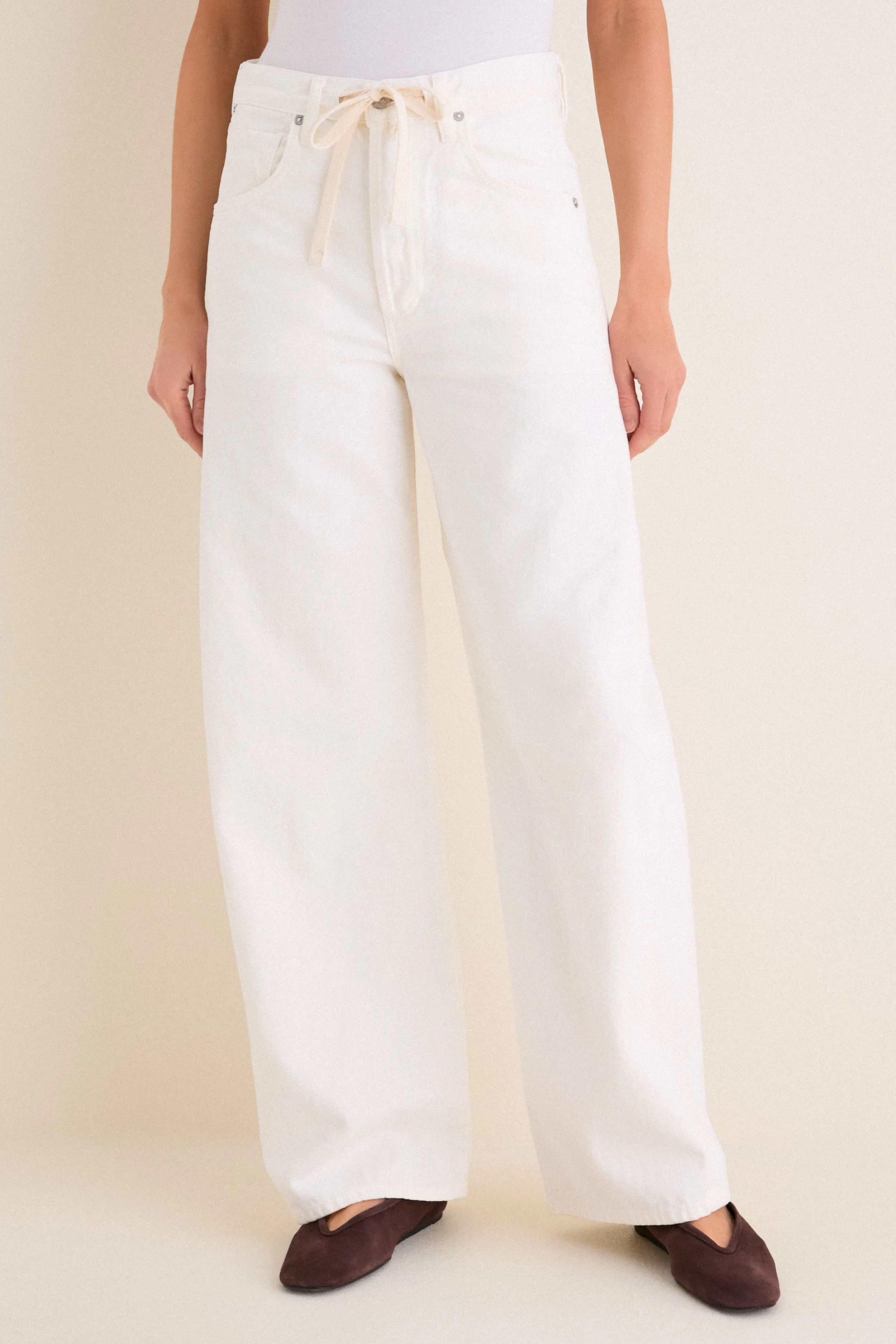 Pashmina Brynn Drawstring Trouser sold by Tuckernuck