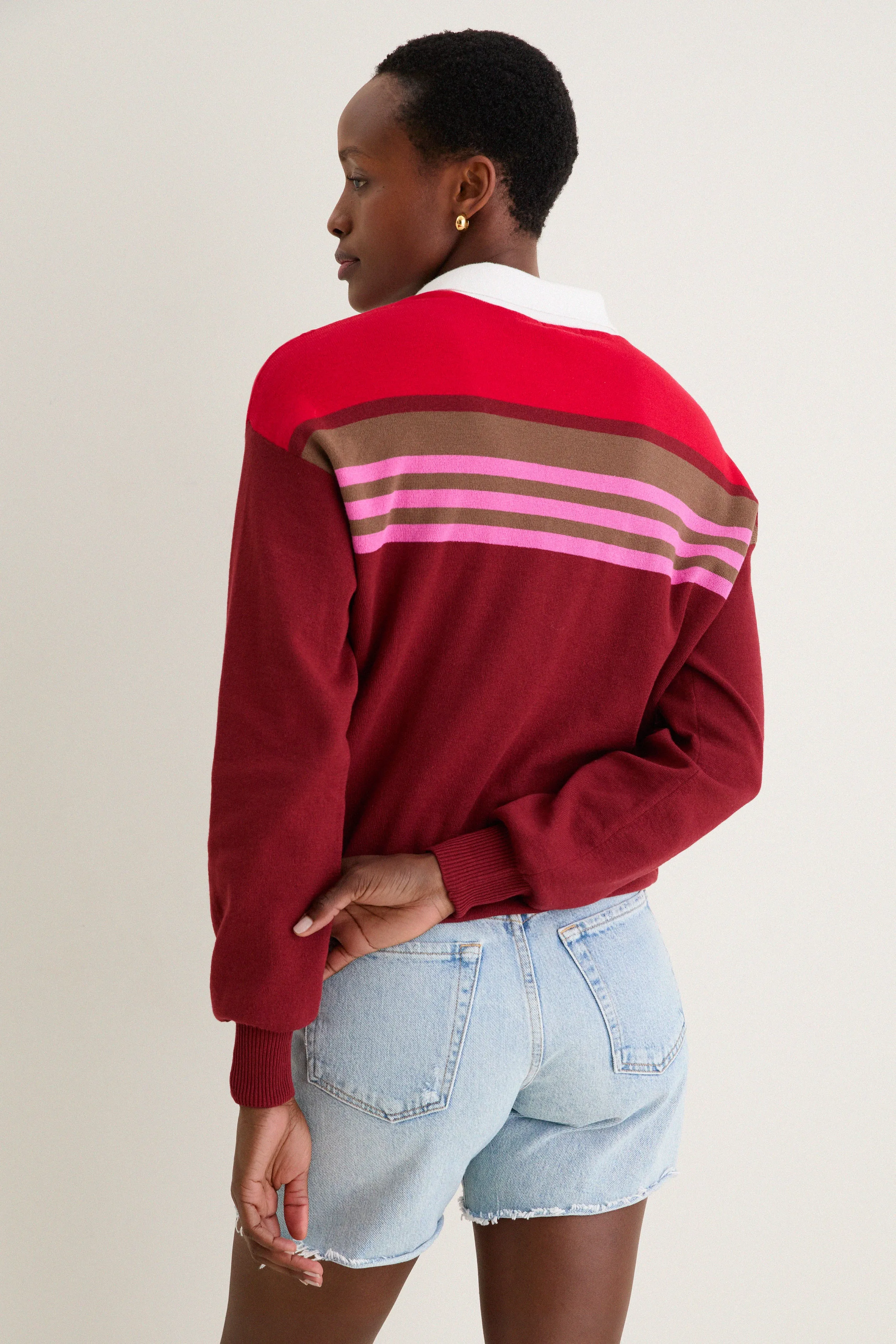 Cardinal Multi Stripe Sail Top sold by Tuckernuck product image thumbnail 4