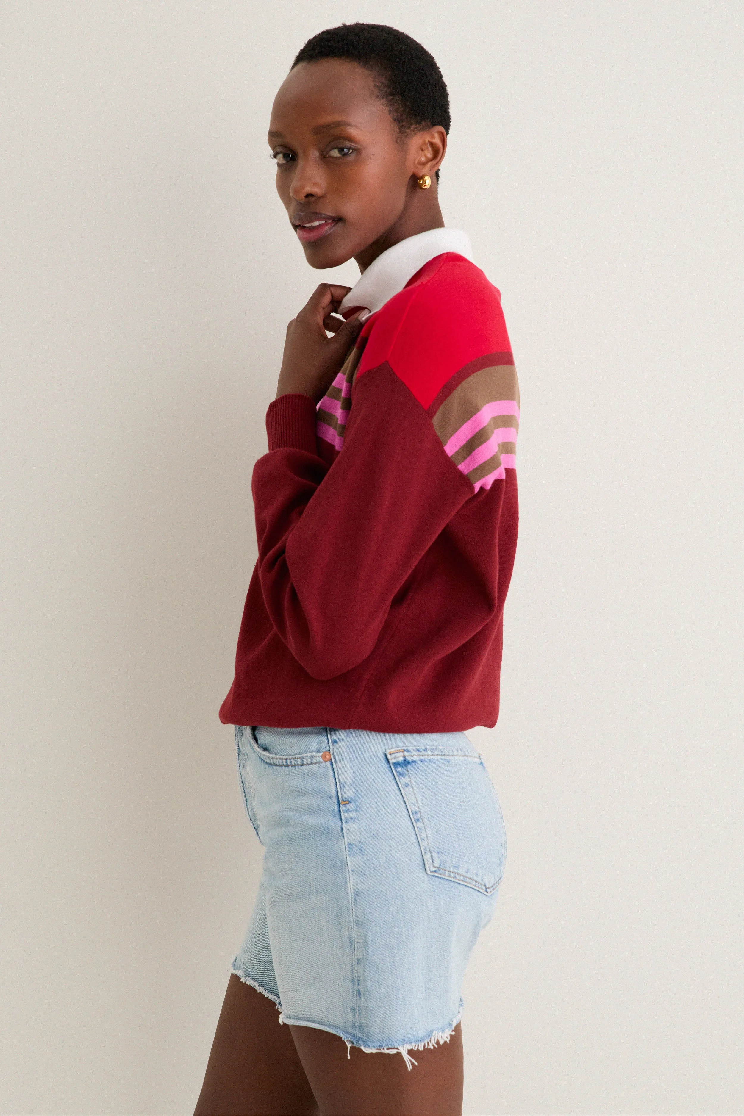 Cardinal Multi Stripe Sail Top sold by Tuckernuck product image thumbnail 3