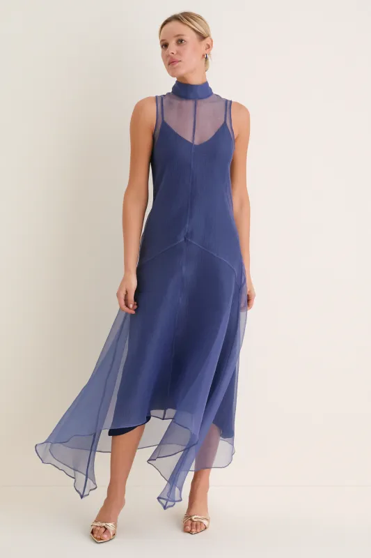 Navy Auden Dress made by STAUD