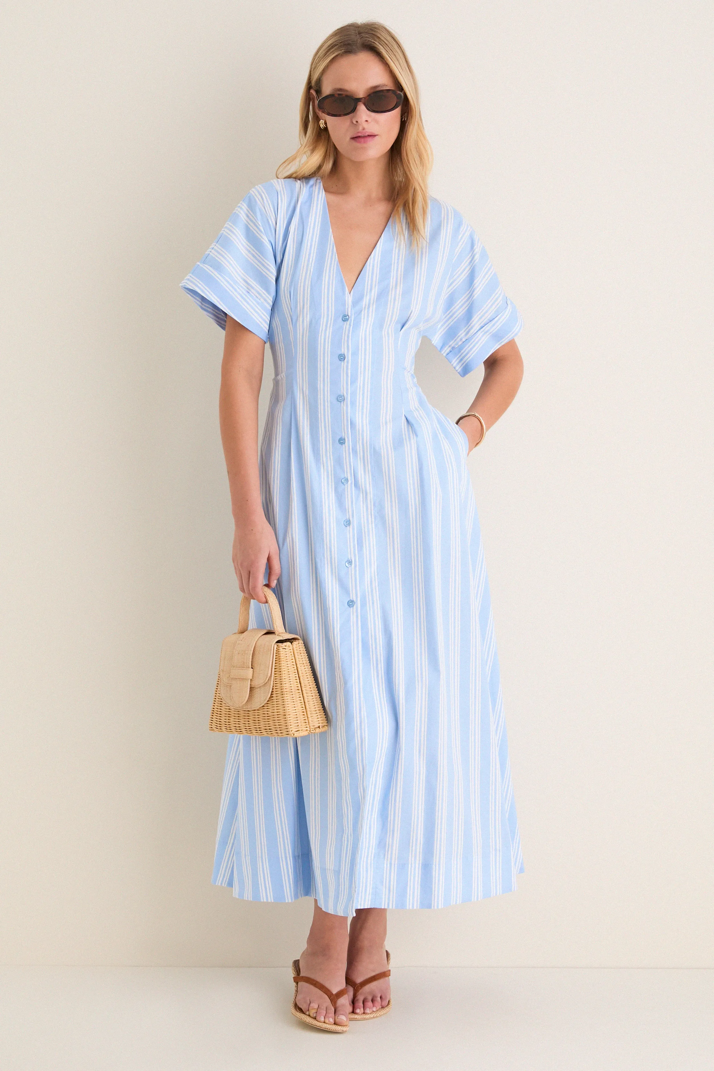 Ventura Stripe Elle Dress sold by Tuckernuck