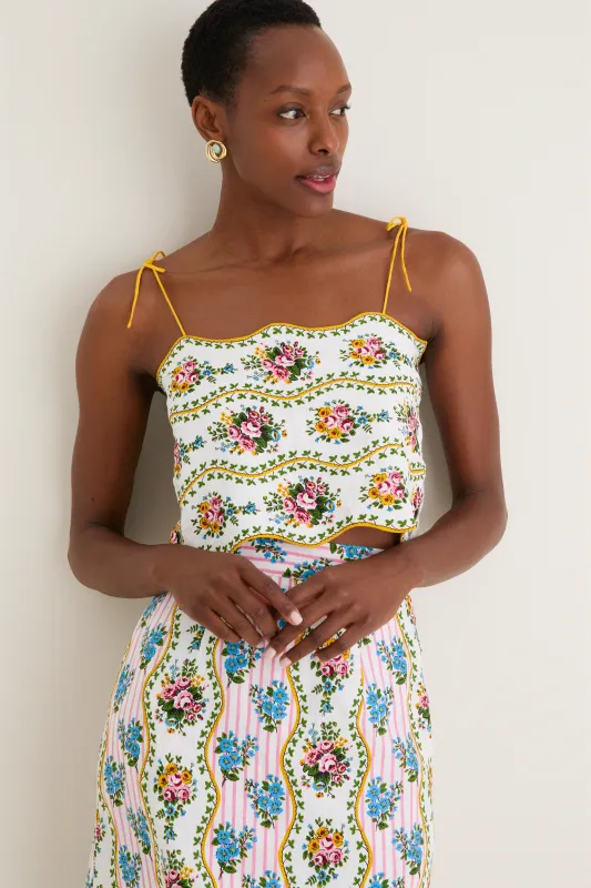 Vintage Bouquet Sicily Top made by Tuckernuck