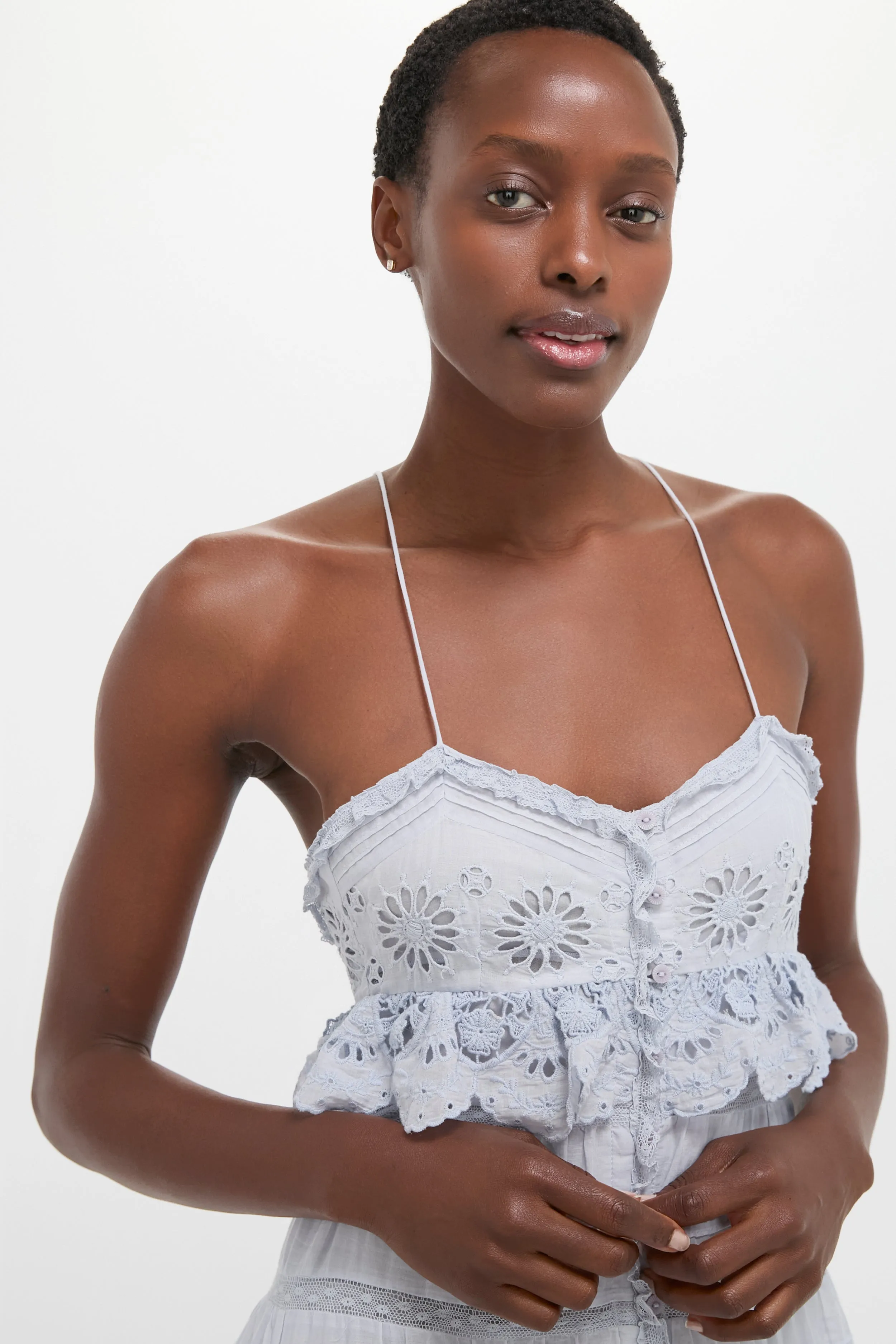Light Blue Paule Maxi Dress sold by Tuckernuck product image thumbnail 2