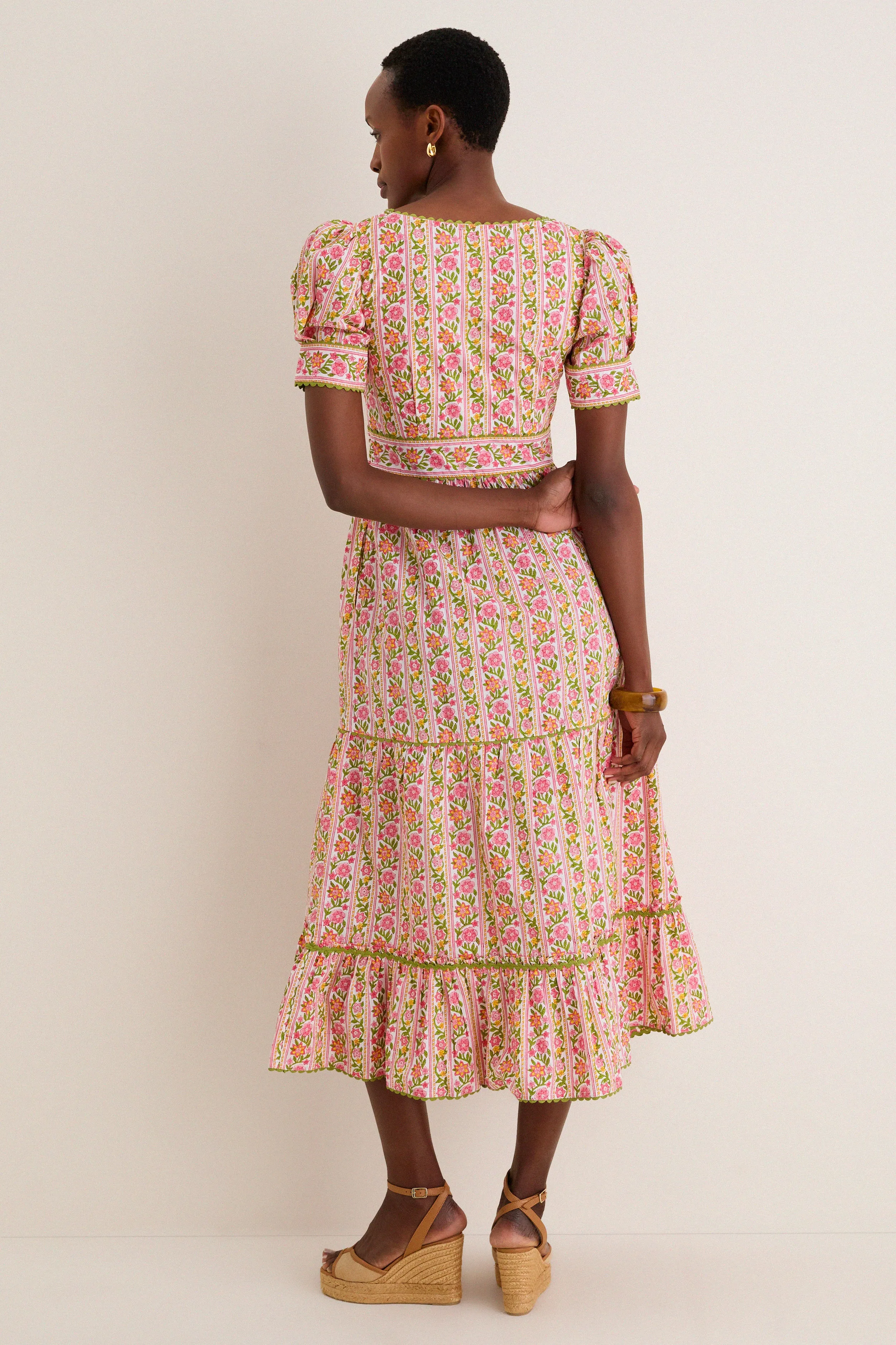 Moghul Border Evelyn Dress sold by Tuckernuck product image thumbnail 4