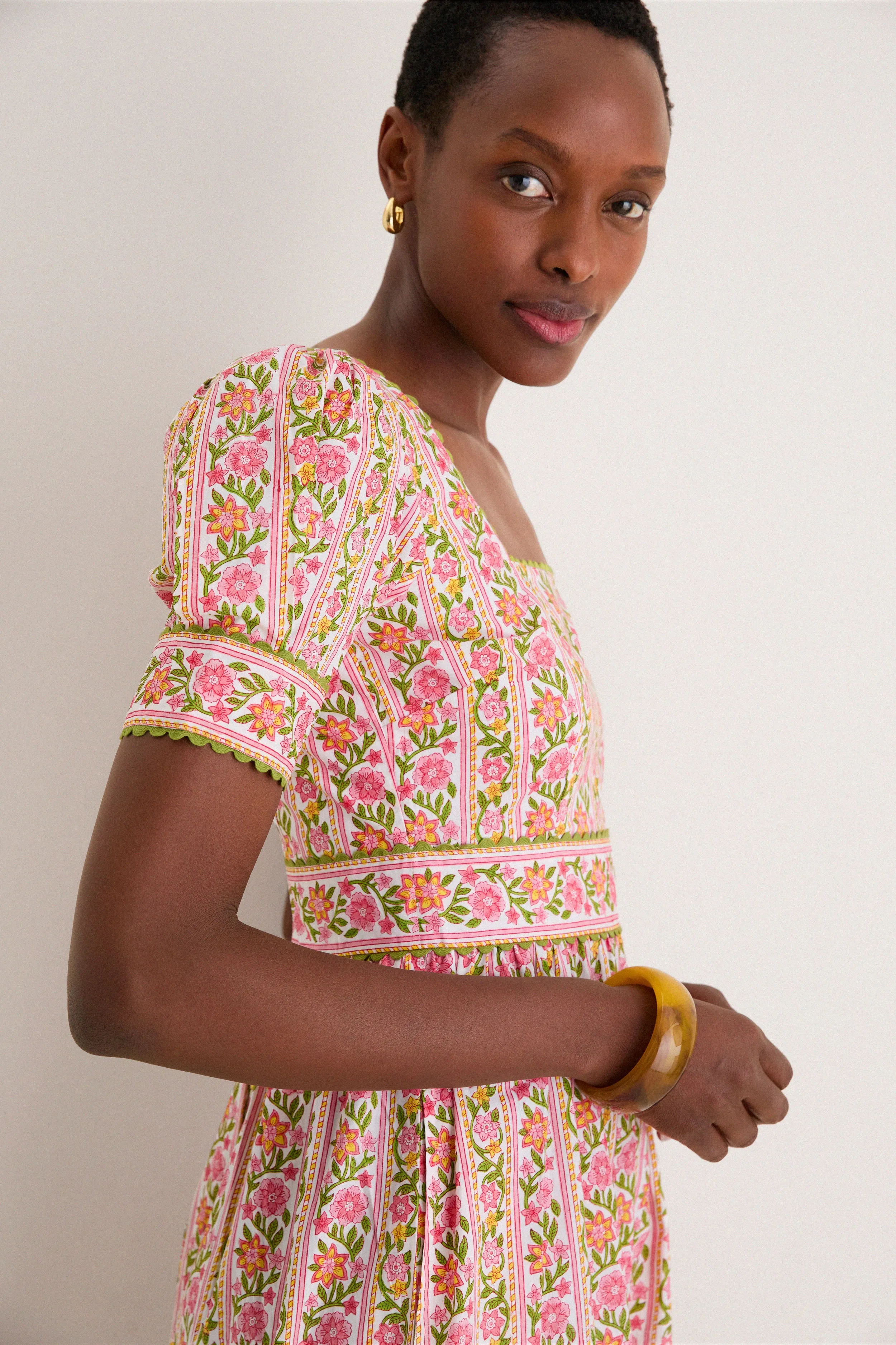 Moghul Border Evelyn Dress sold by Tuckernuck product image thumbnail 5