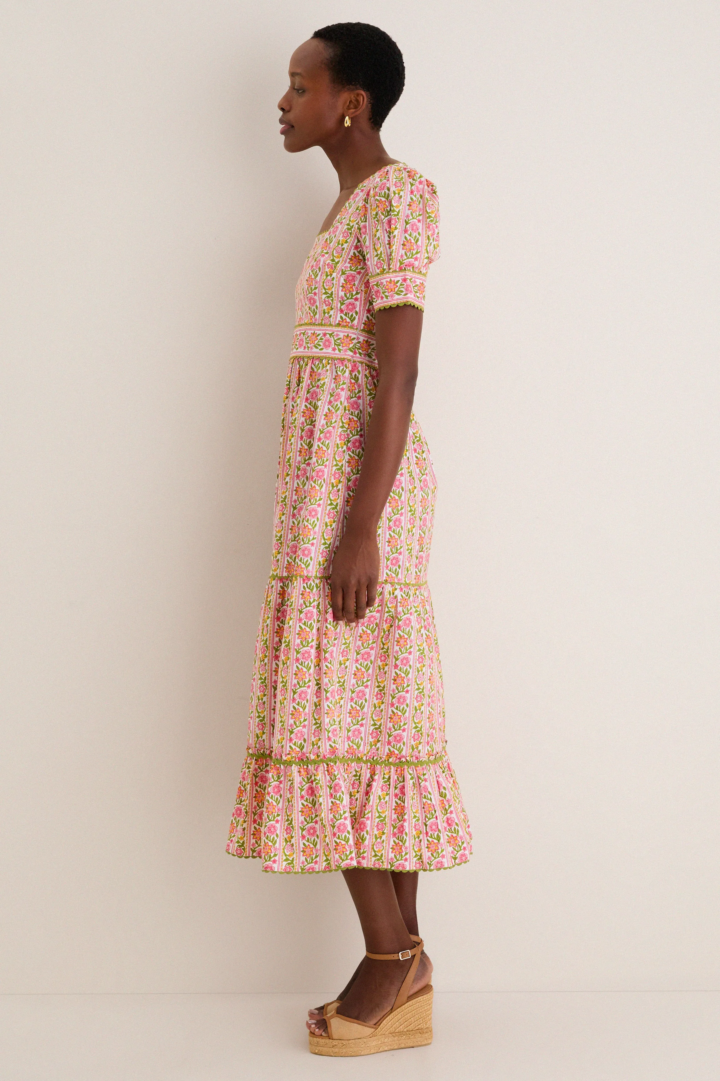 Moghul Border Evelyn Dress sold by Tuckernuck product image thumbnail 3