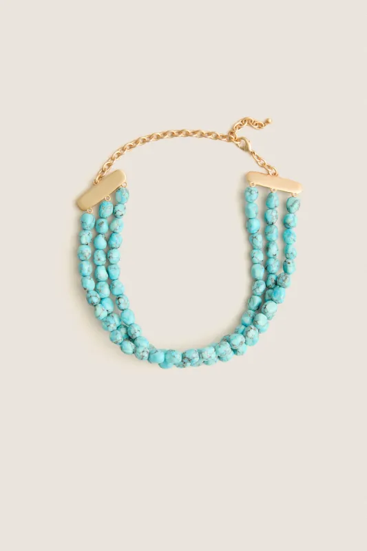 Ibiza Turquoise Nora Choker made by Cult Gaia