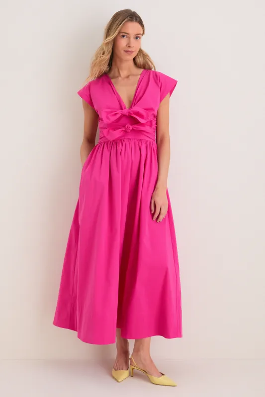 Fuchsia Calista Dress sold by Tuckernuck