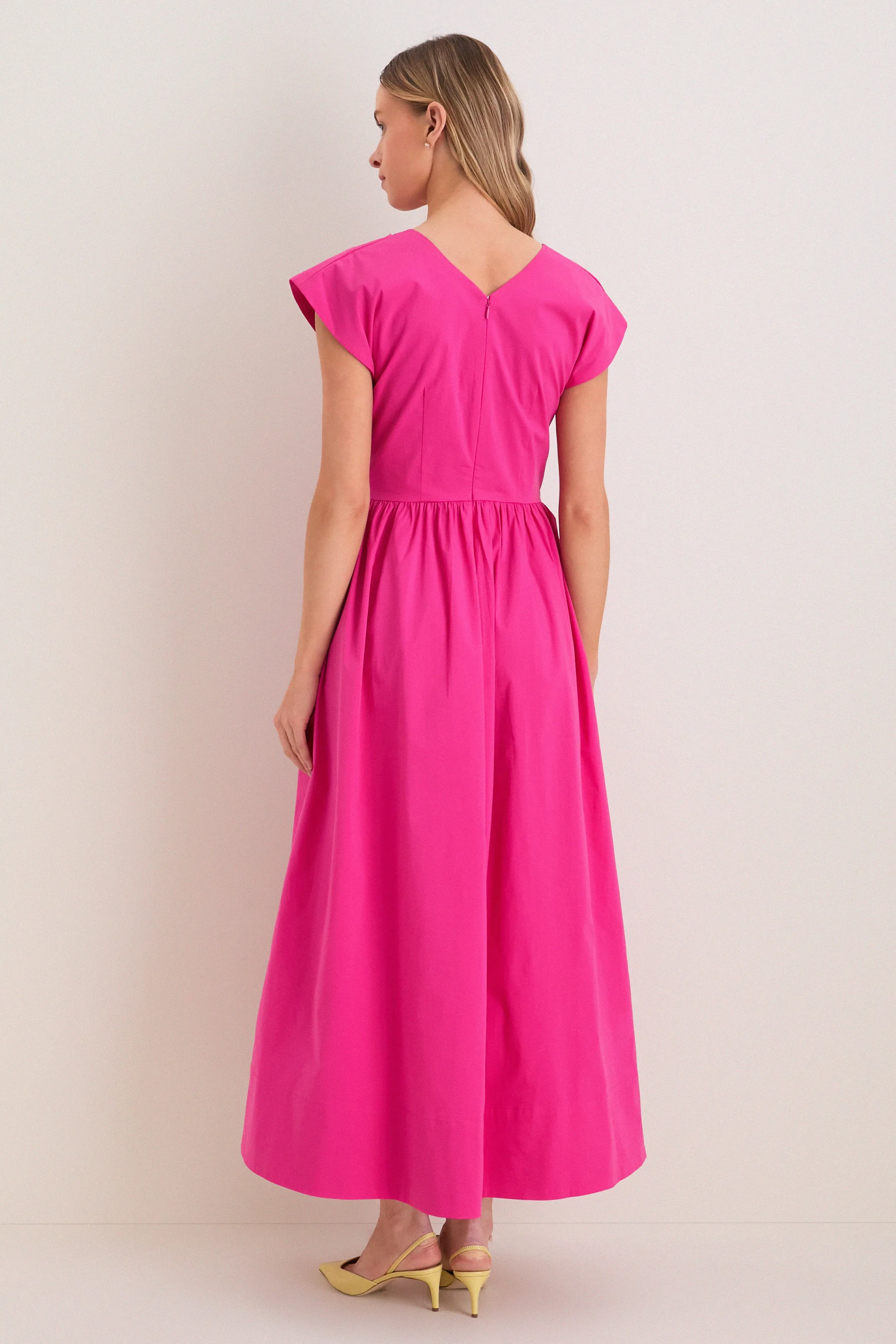 Fuchsia Calista Dress sold by Tuckernuck product image thumbnail 5