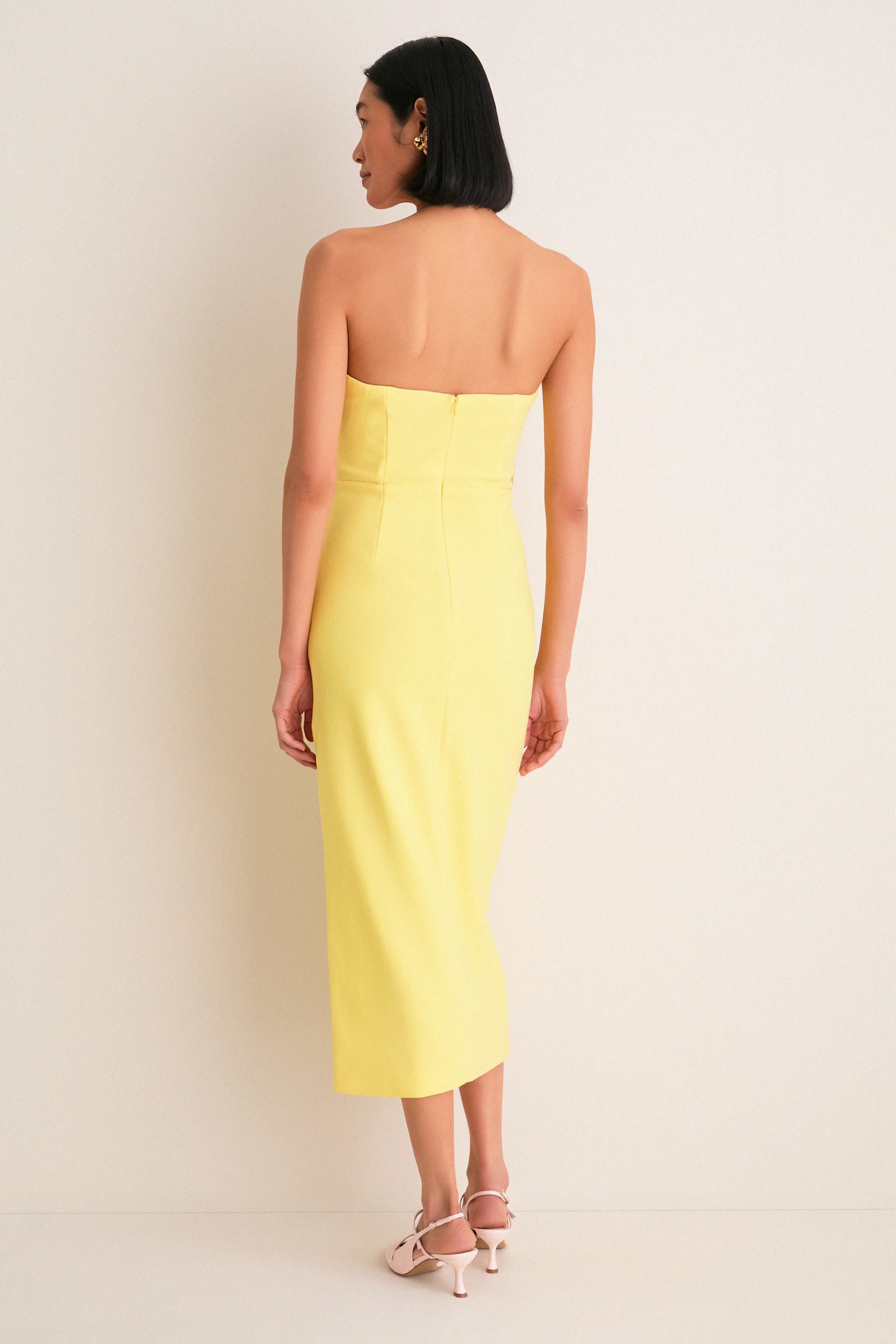 Yellow Hope Midi Dress sold by Tuckernuck product image thumbnail 5