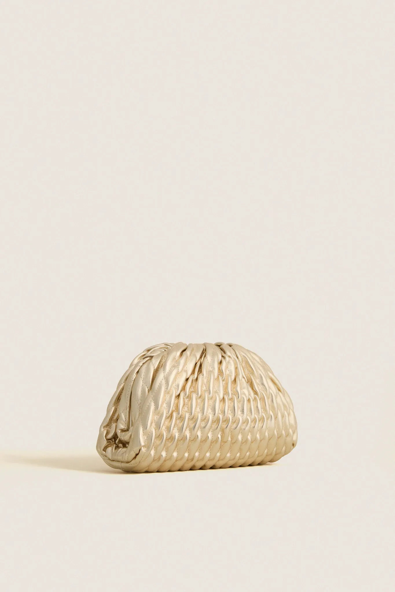 Gold Metallic Lacey Clutch Bag sold by Tuckernuck product image thumbnail 4