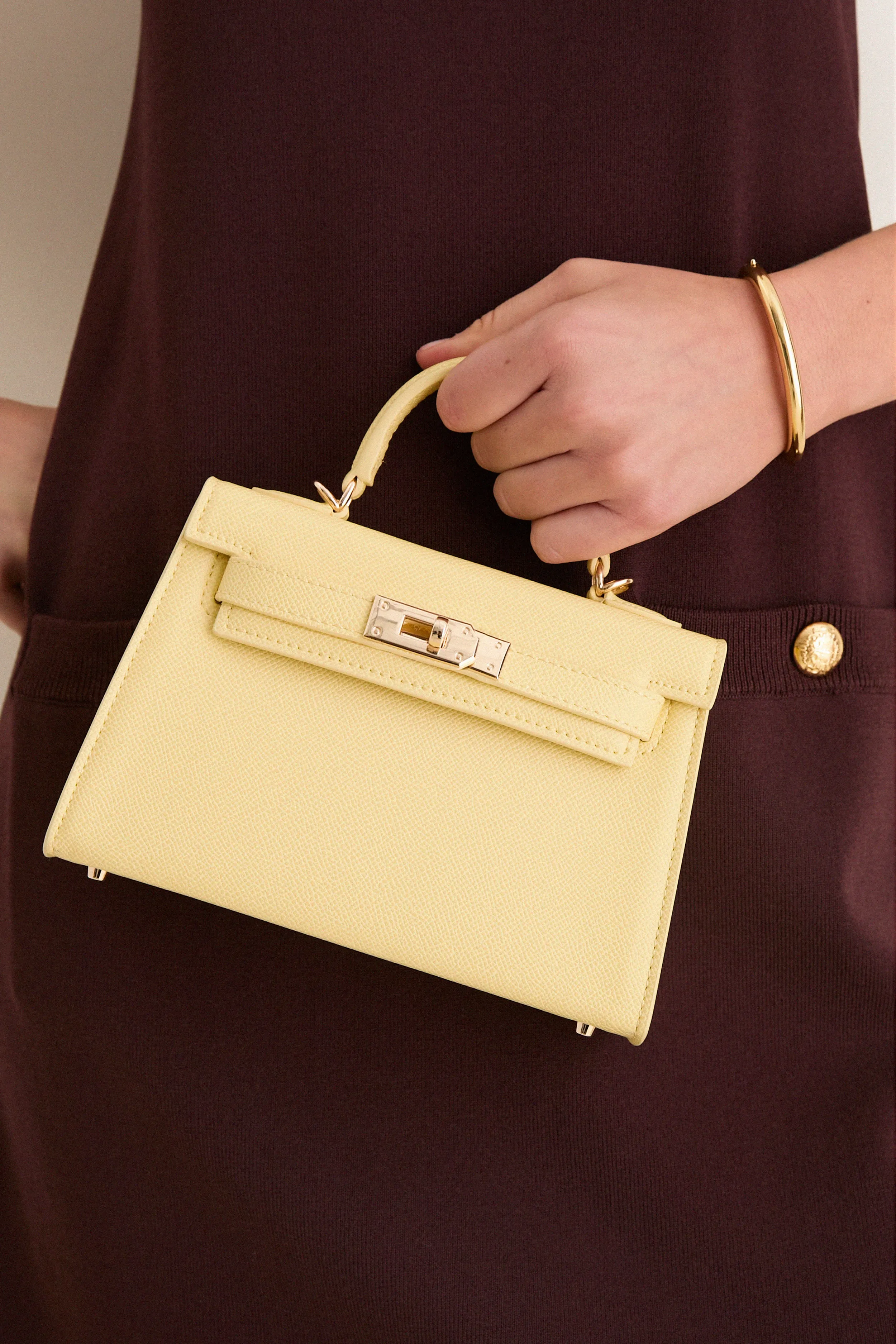 Exclusive Yellow Hariette Handle Bag sold by Tuckernuck product image thumbnail 2