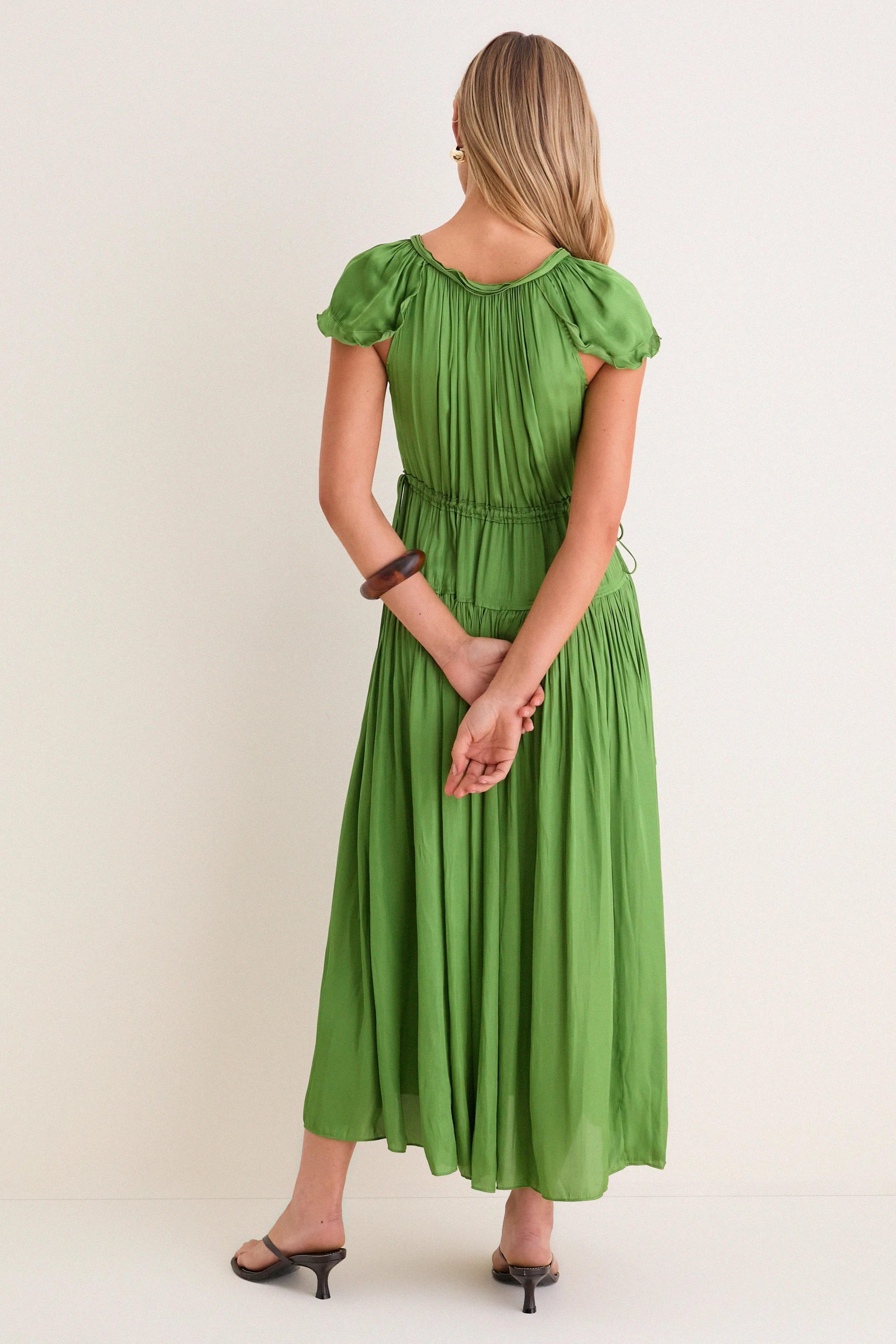 Cactus Sienna Pintuck Maxi Dress sold by Tuckernuck product image thumbnail 5
