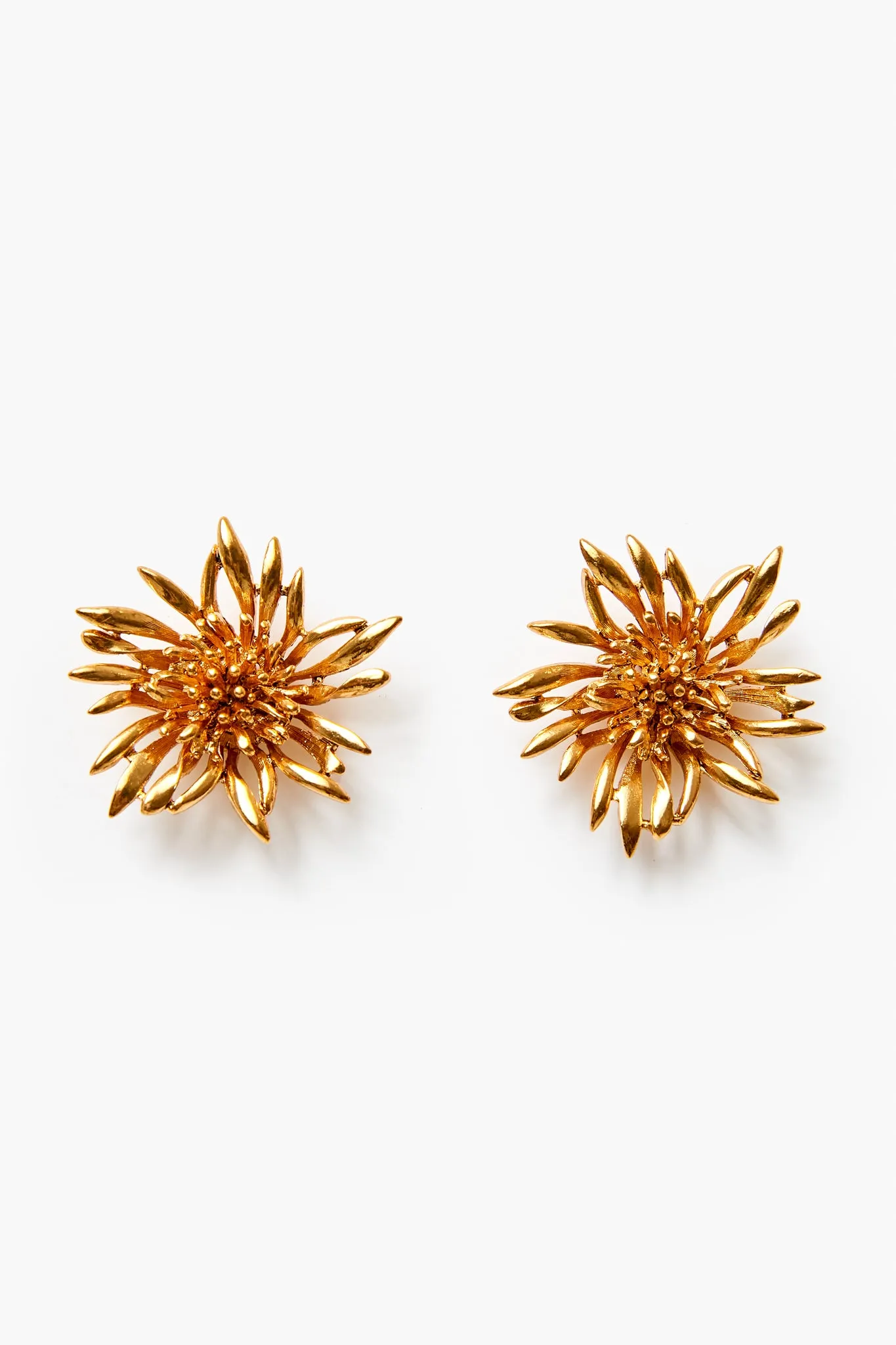 Gold Dahlia Earrings sold by Tuckernuck