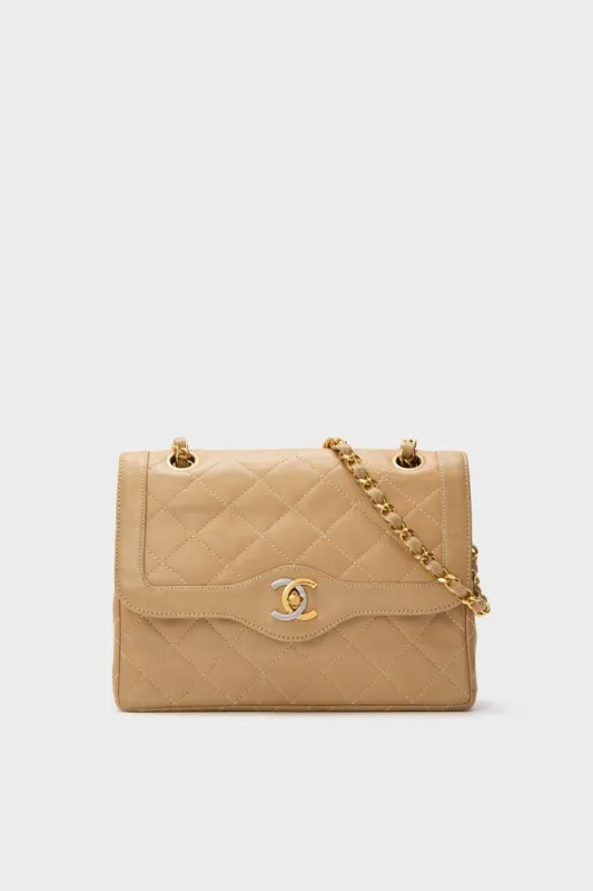 CHANEL CC Mini Paris Double Flap Bag sold by Tuckernuck