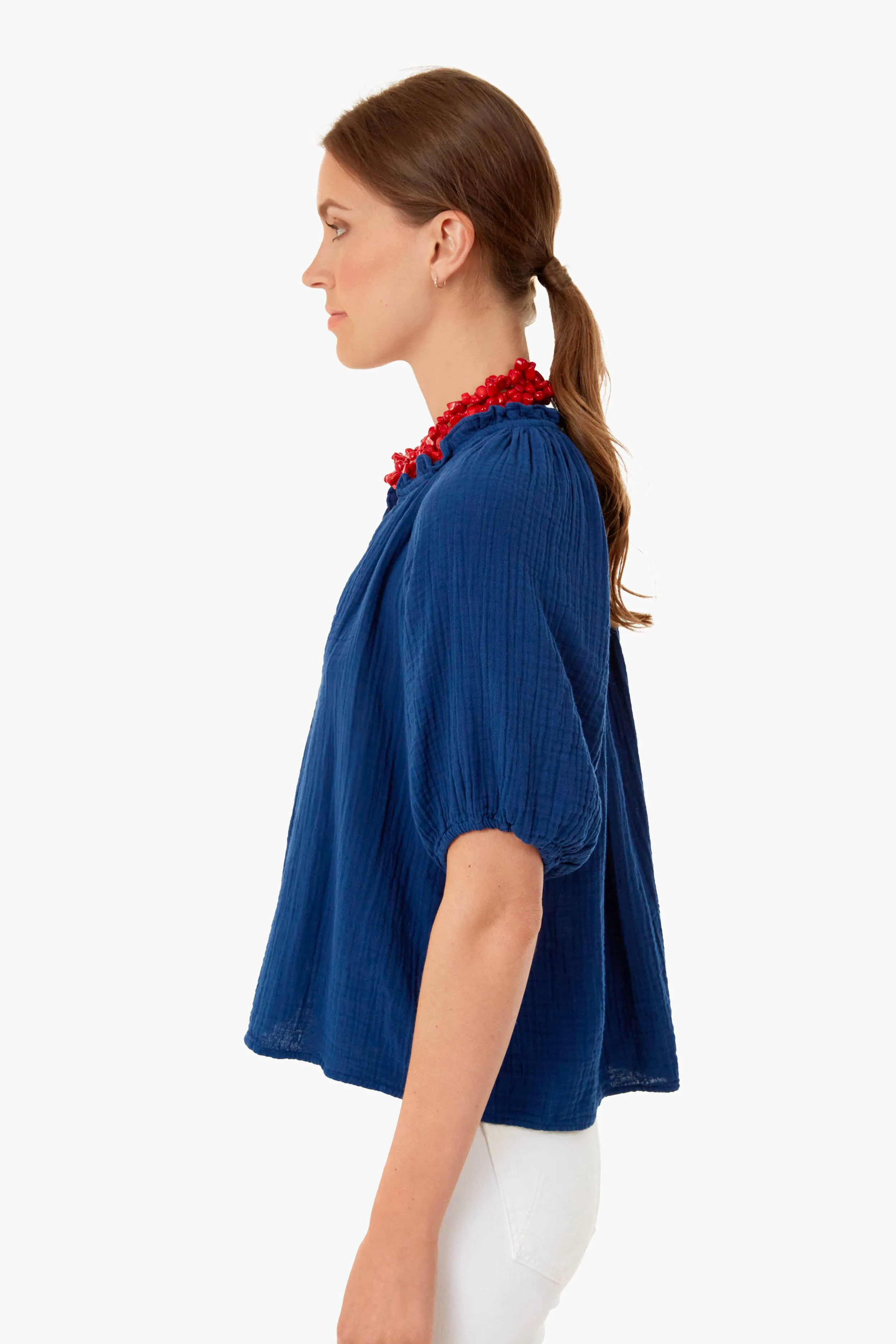 Tiara Blue Jules Top sold by Tuckernuck product image thumbnail 3